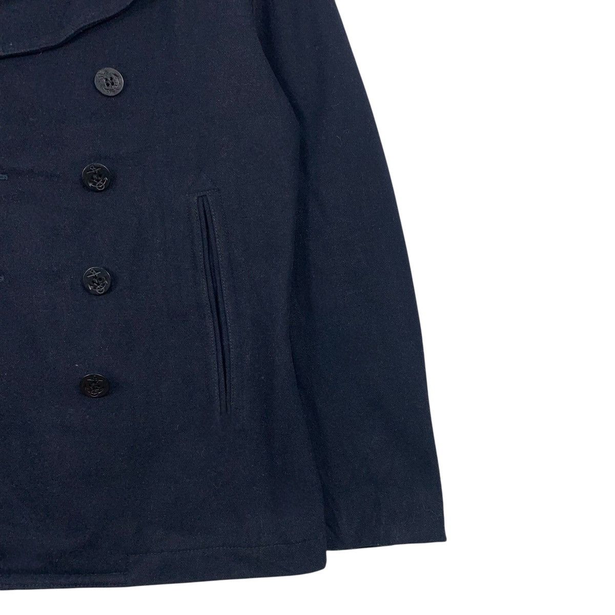 Japanese Brand × Journal Standard Relume JOURNAL STANDARD Japanese Brand Wool Peacoat Jacket Size US M / EU 48-50 / 2 - 6 Thumbnail