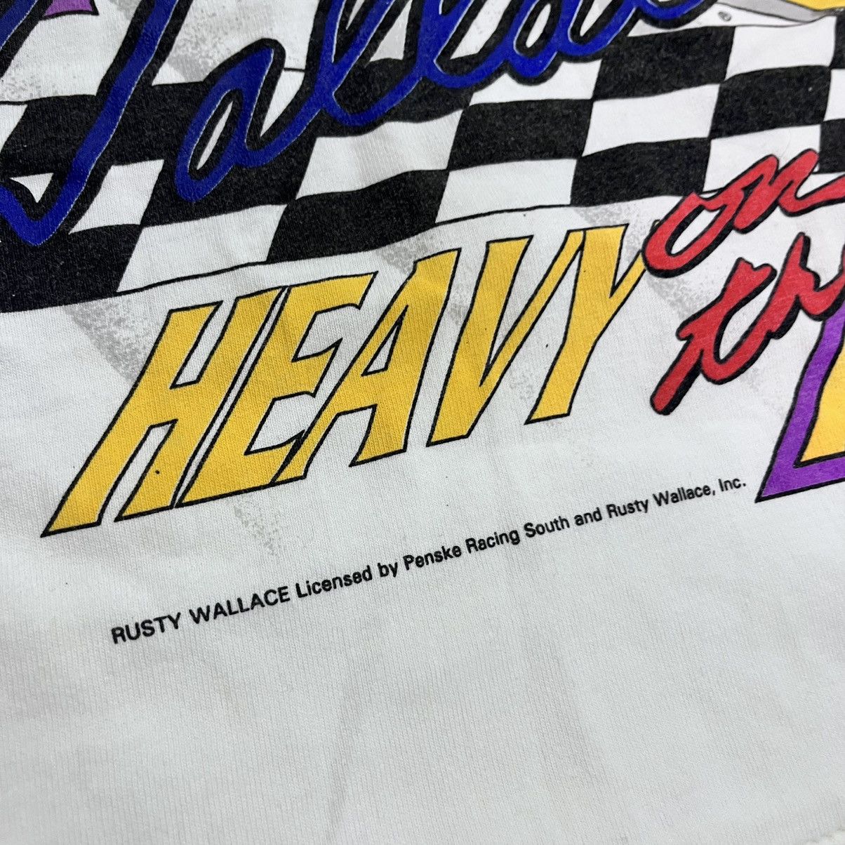 NASCAR × Vintage Vintage NASCAR AOP Pedal to the metal Rusty Wallace medium Size US L / EU 52-54 / 3 - 5 Thumbnail