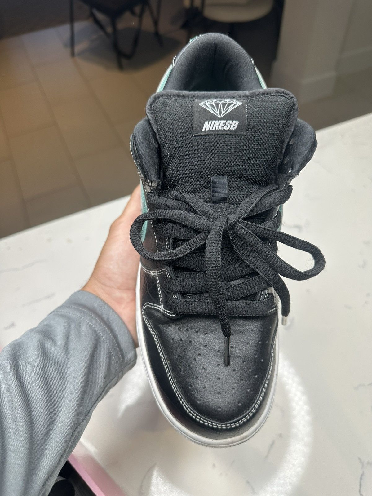 Diamond Supply Co. × Nike DIAMOND NIKE SB DUNK LOW Size US 10.5 / EU 43-44 - 3 Thumbnail
