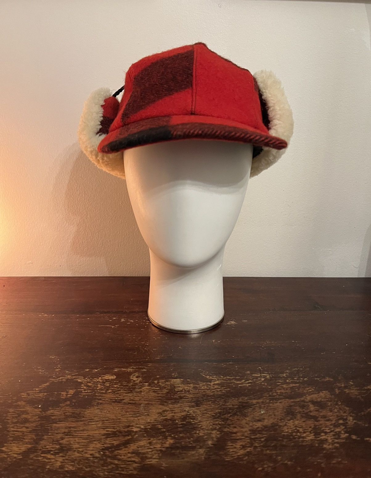Filson CC Filson Buffalo Plaid Double Wool Mackinaw Trapper Cap Size ONE SIZE - 3 Thumbnail