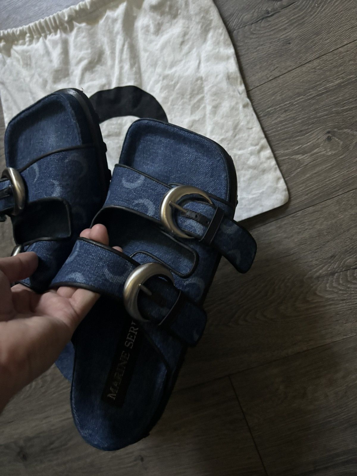 Marine Serre Marine serre Slides Size US 10 / EU 43 - 2 Thumbnail