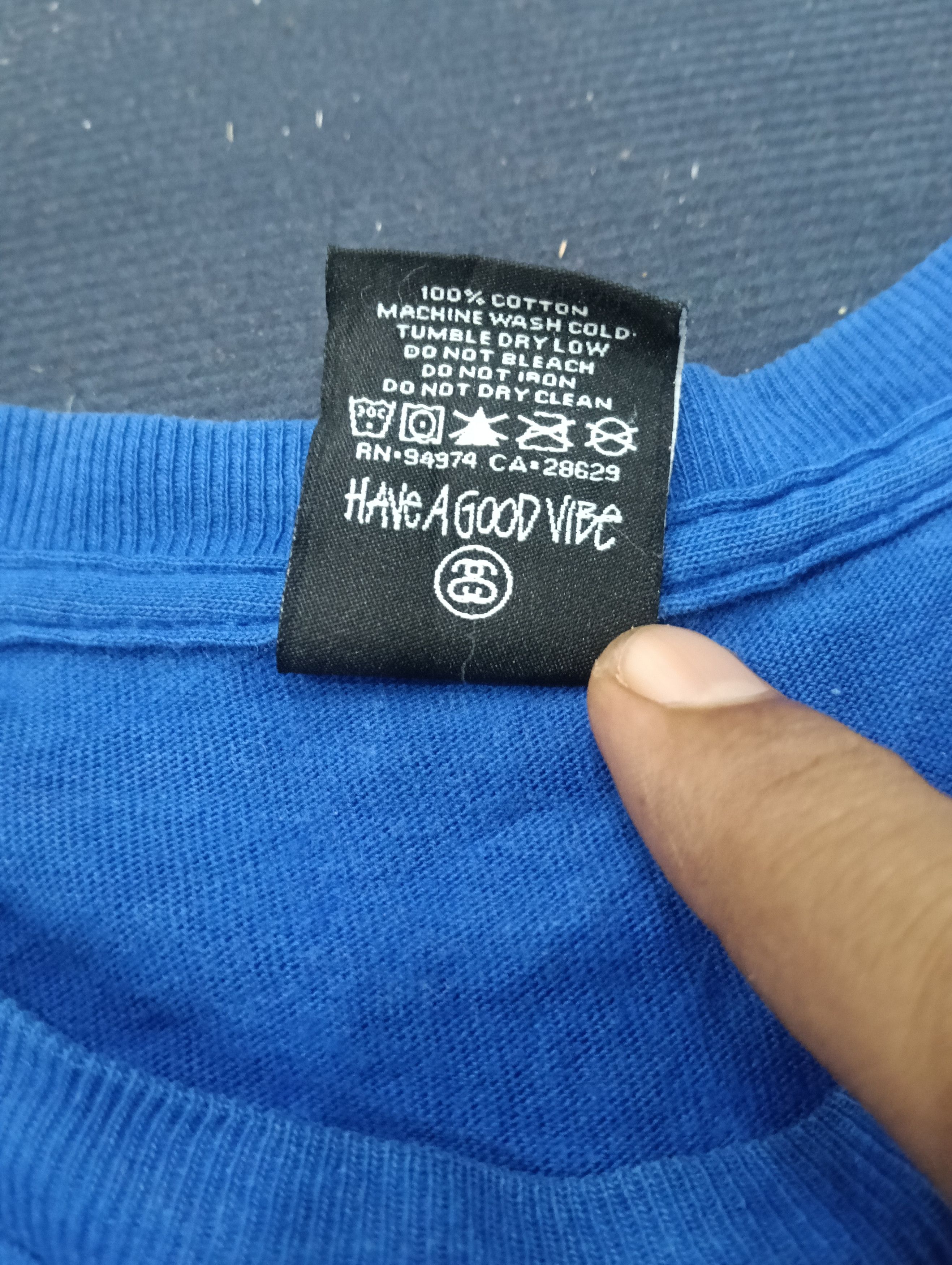 Stussy Y2K Stussy Spellout Size US XL / EU 56 / 4 - 5 Thumbnail