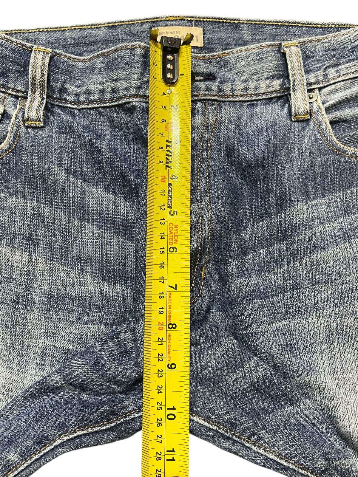 Gap Vintage Gap Blue Faded Wash Whisker Wide Leg Baggy Jeans Size US 34 / EU 50 - 15 Thumbnail