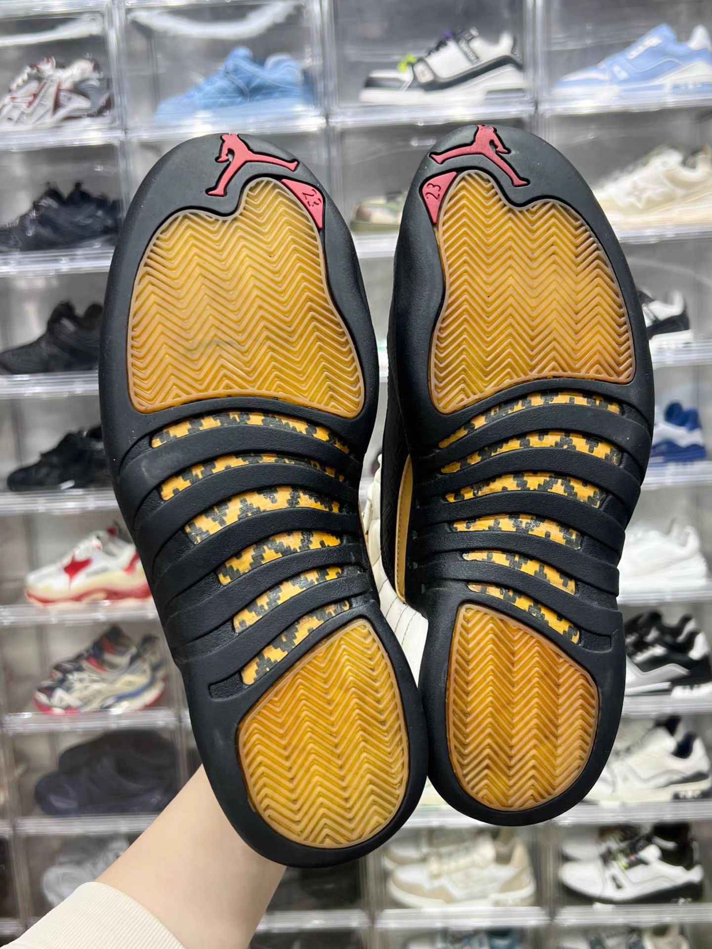 Jordan Brand Air Jordan 12 Chinese New Year Basketball Shoes K15 Size US 12 / EU 45 - 7 Thumbnail