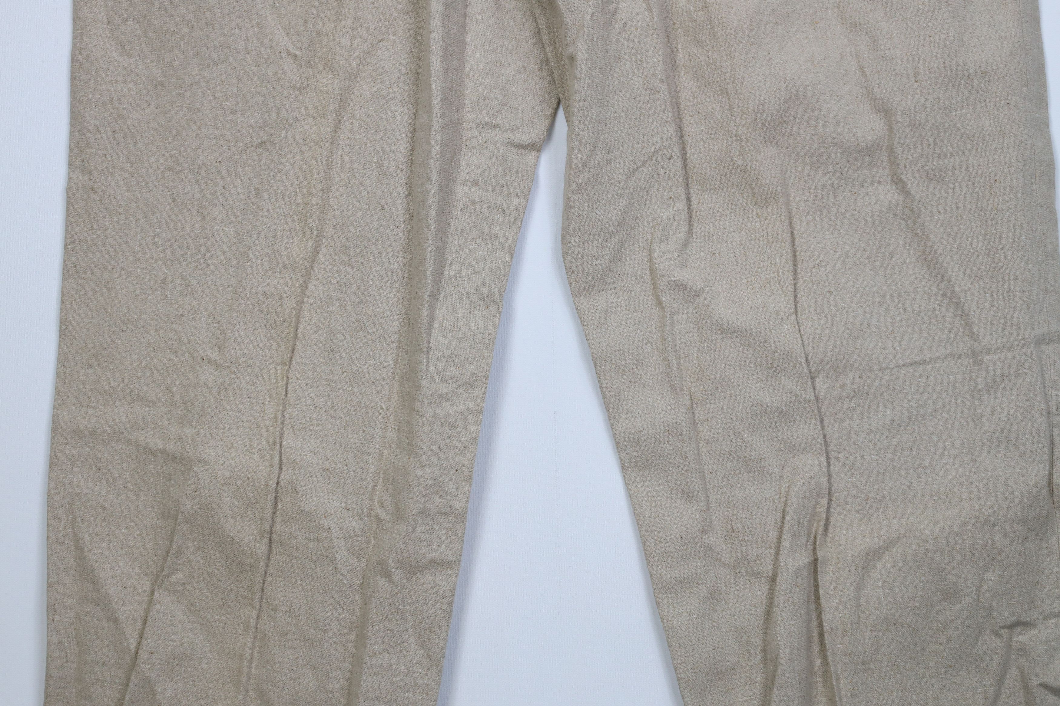 Vintage Vintage 90s Streetwear Wide Leg Chino Pants Trousers Beige Size US 38 / EU 54 - 11 Thumbnail