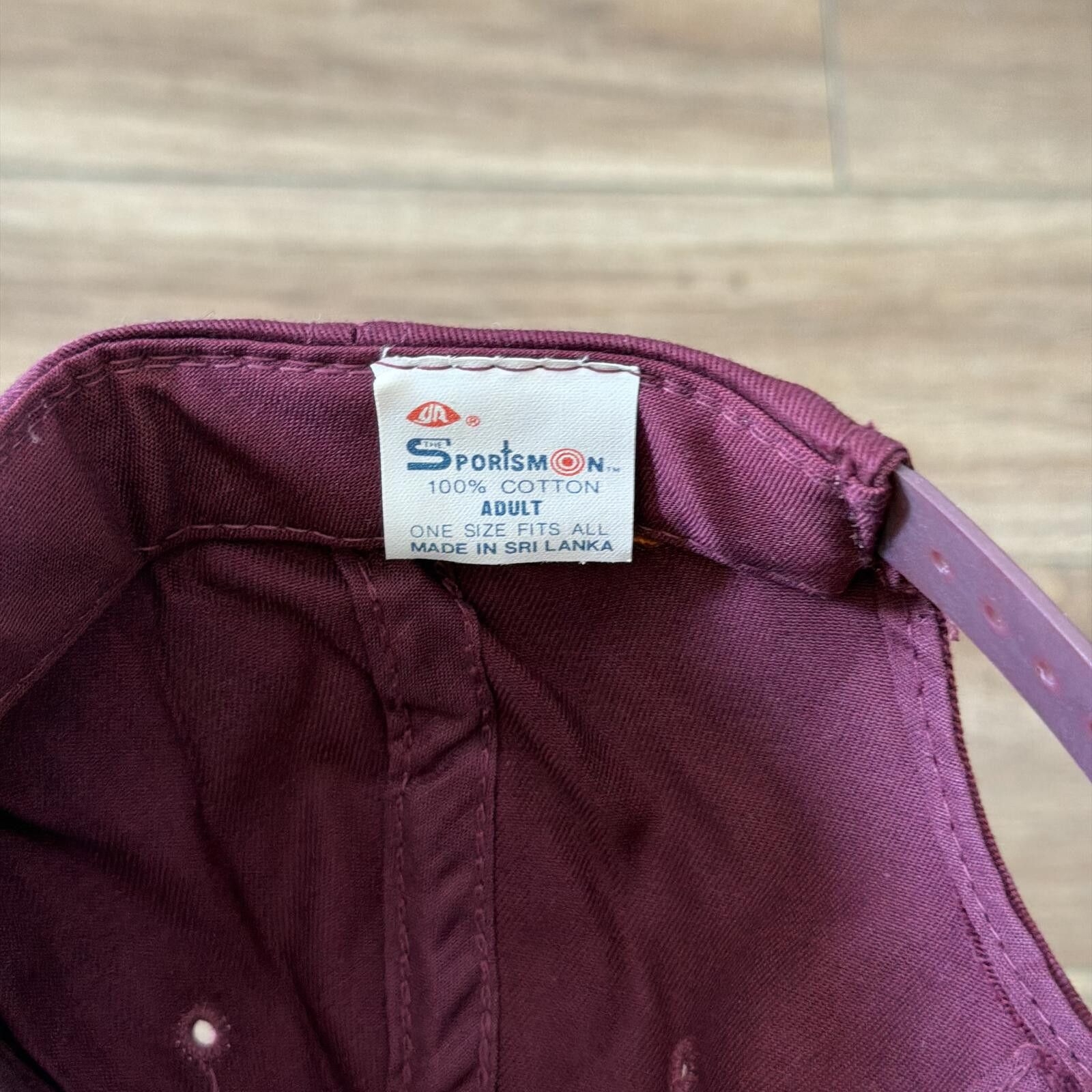 Other Vintage 90s RotaDyne ideal Maroon Snapback Rope Hat Size ONE SIZE - 7 Thumbnail