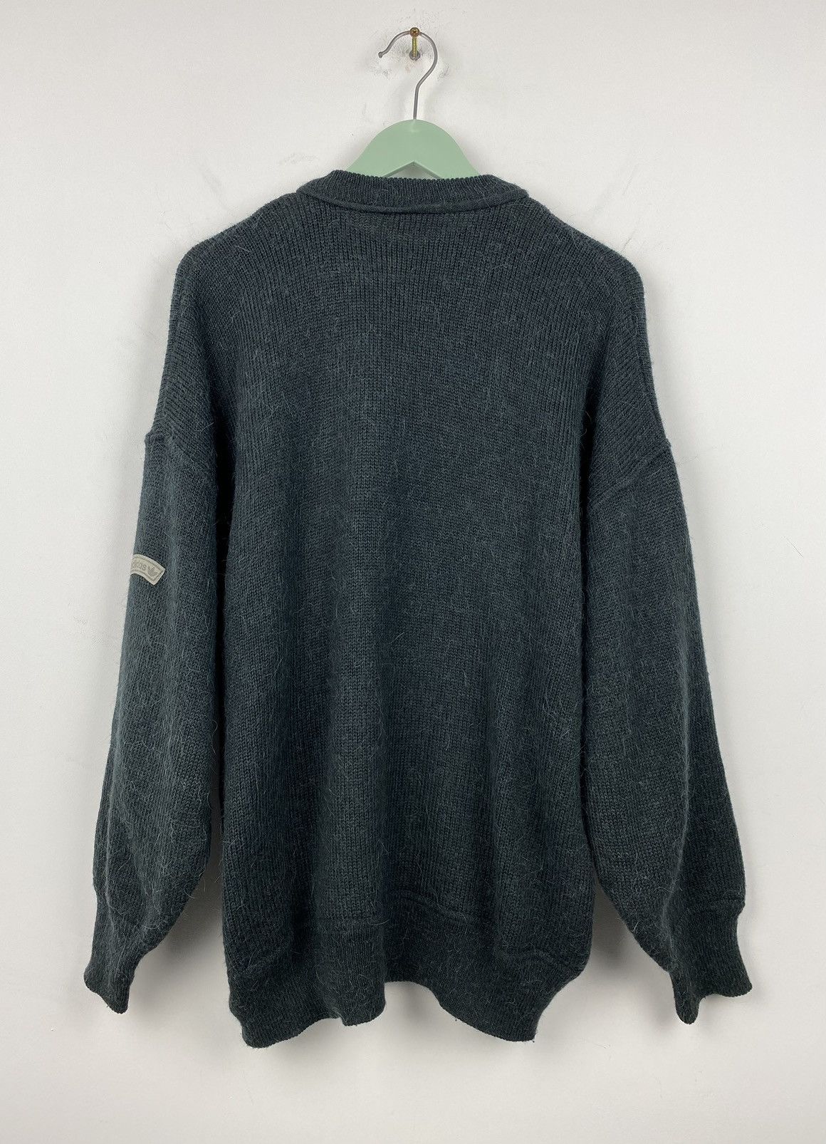 Adidas Vintage Adidas Made in West Germany Wool Sweater Nike Size US L / EU 52-54 / 3 - 6 Thumbnail