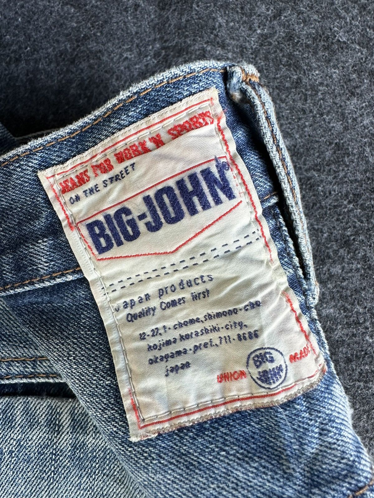 Big John Vintage Big John Loose Washed Denim D500 Size US 38 / EU 54 - 7 Thumbnail