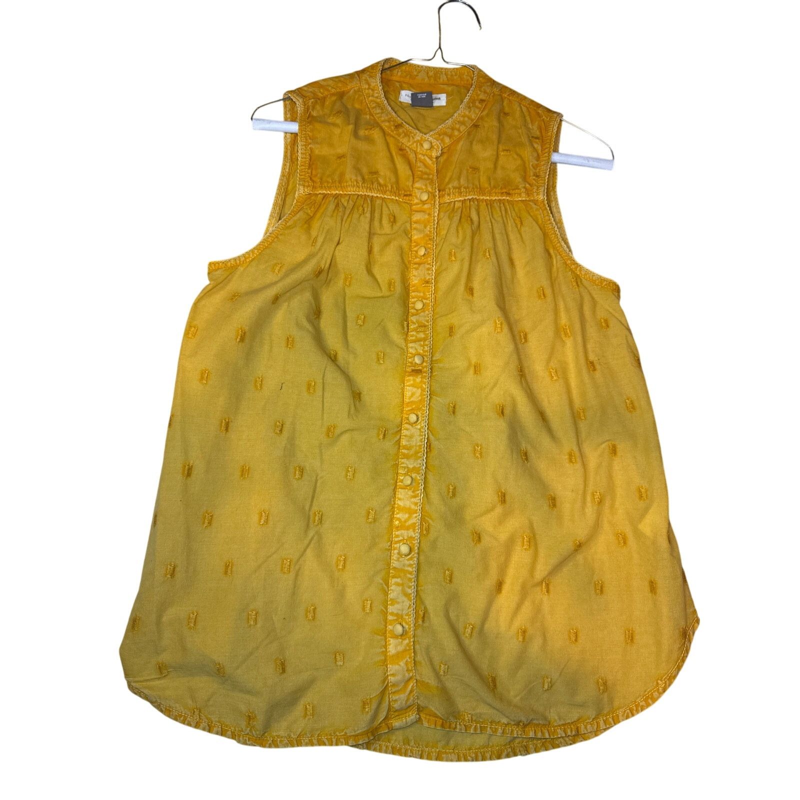 Anthropologie Anthropologie Pilcro Adira Textured Buttondown Size M / US 6-8 / IT 42-44 - 1 Thumbnail