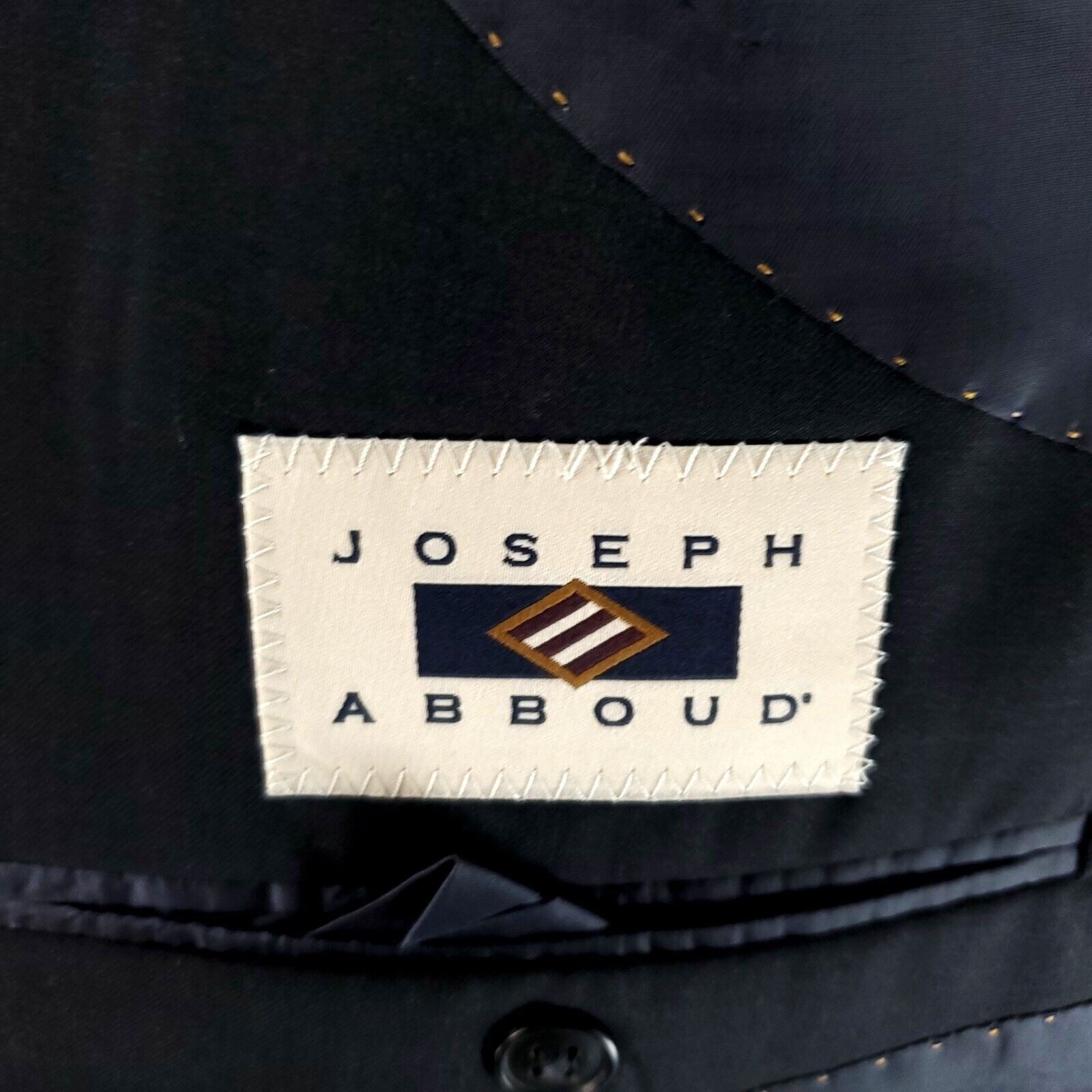 Joseph Abboud Joseph Abboud Marzotto Super 120s Wool 2 Button Blazer 42R G Size 42R - 7 Thumbnail
