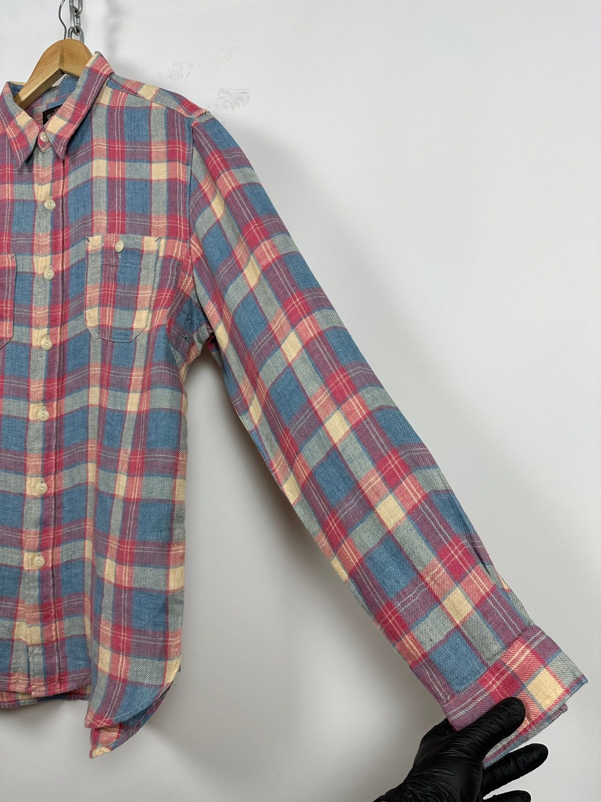 Polo Ralph Lauren RRL Ralph Lauren Double RL Flannel Long Sleeve Button Shirt Size US M / EU 48-50 / 2 - 9 Thumbnail