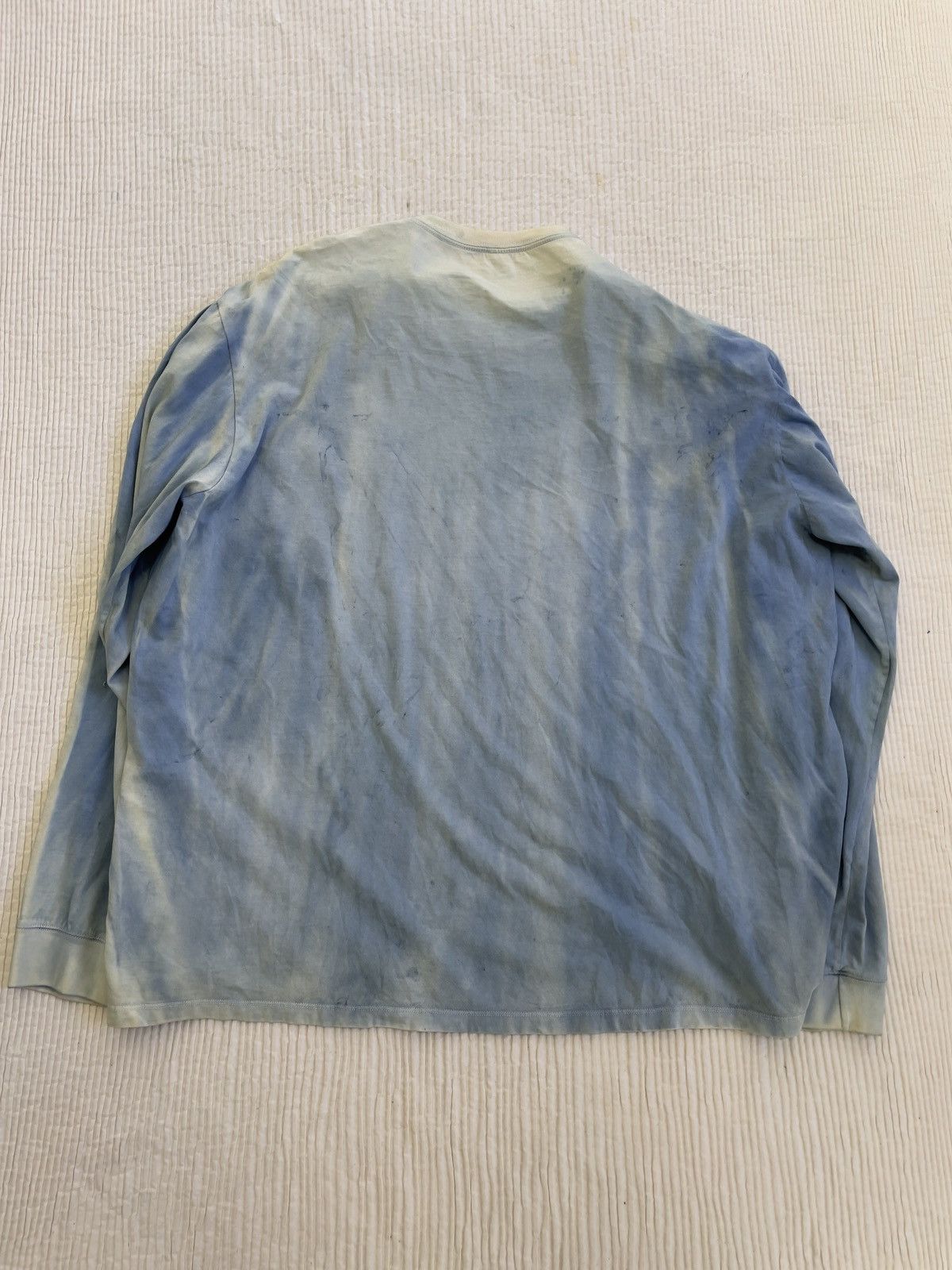 Indigo Indigo Schloppy Dyed Sunfaded Longsleeve Size US XL / EU 56 / 4 - 8 Thumbnail