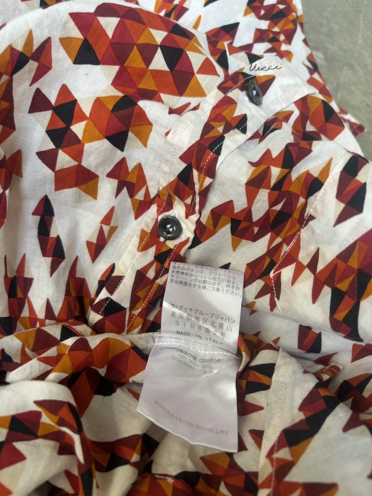 Gucci Gucci Skinny Button Up Made in Italy Size US L / EU 52-54 / 3 - 11 Thumbnail