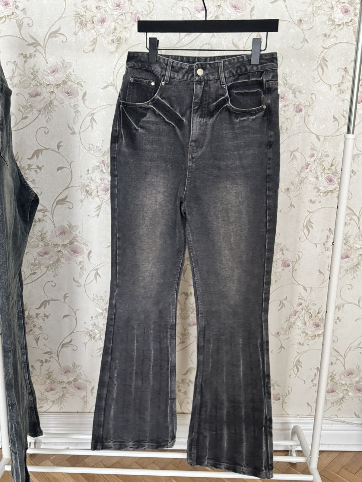 Japanese Brand × Vintage Lost tape flared denim Size US 31 - 3 Thumbnail