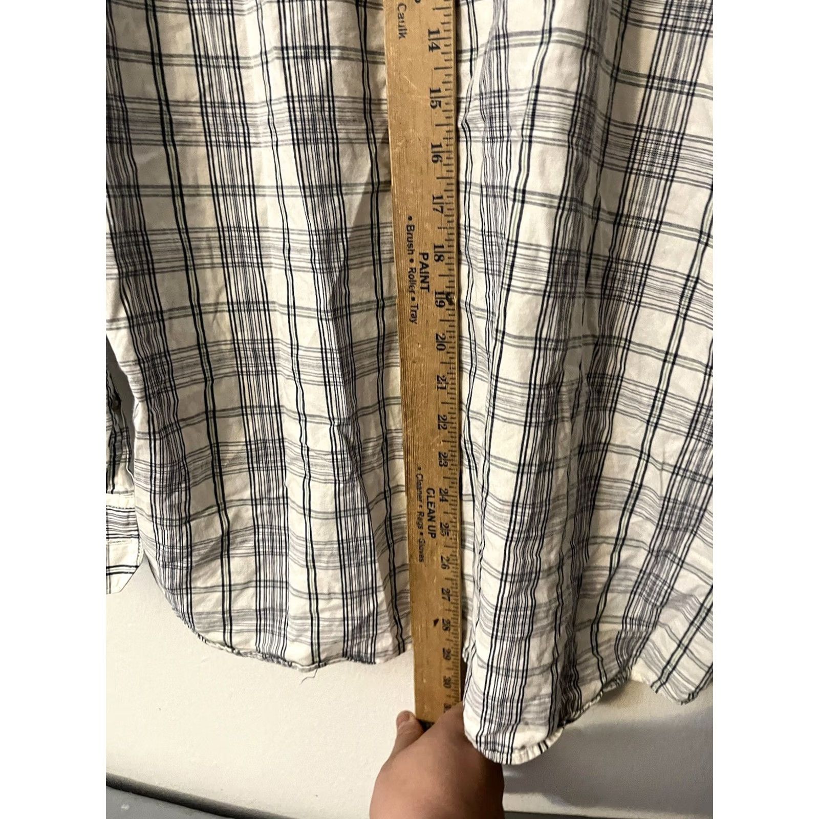 Wrangler Wrangler Jeans Co. Mens Button Up Shirt Casual Long Sleeve Blue Plaid Large Size US L / EU 52-54 / 3 - 4 Thumbnail