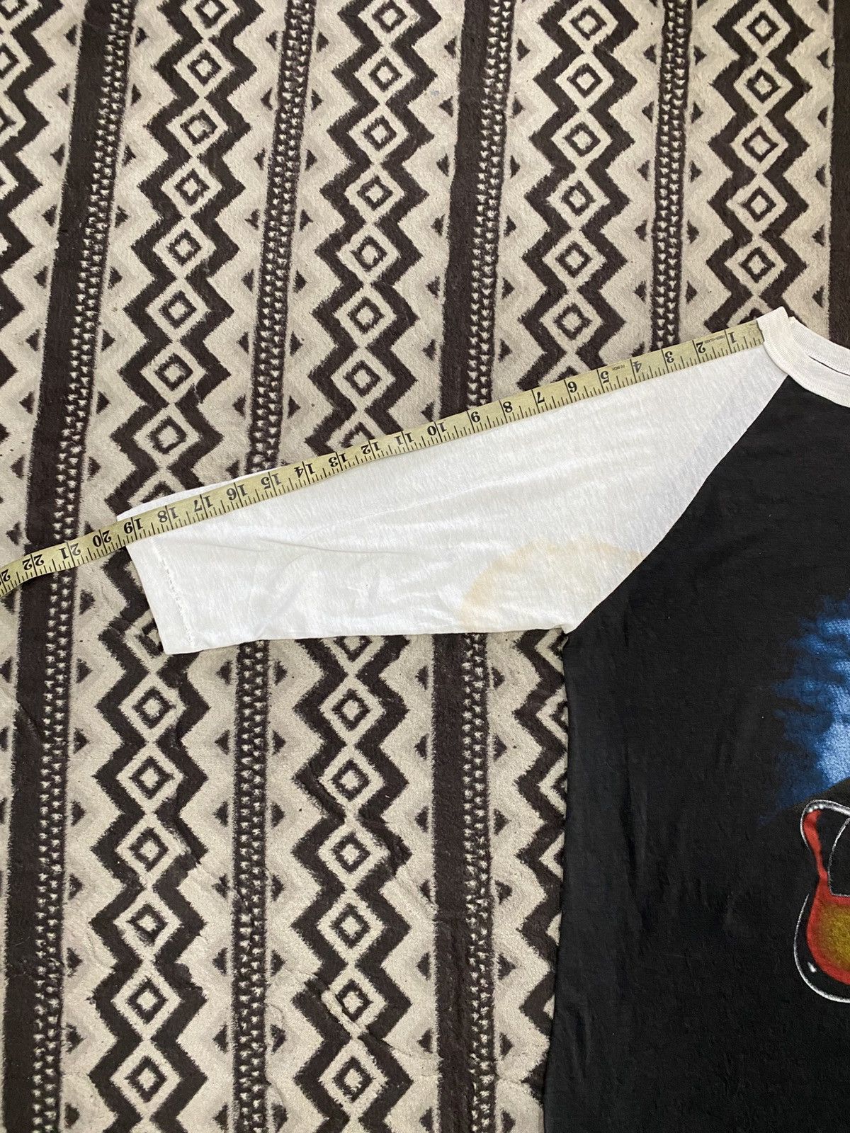 Band Tees × Vintage Vintage David Gilmour Tour 84's Raglan Tee Size US L / EU 52-54 / 3 - 14 Thumbnail
