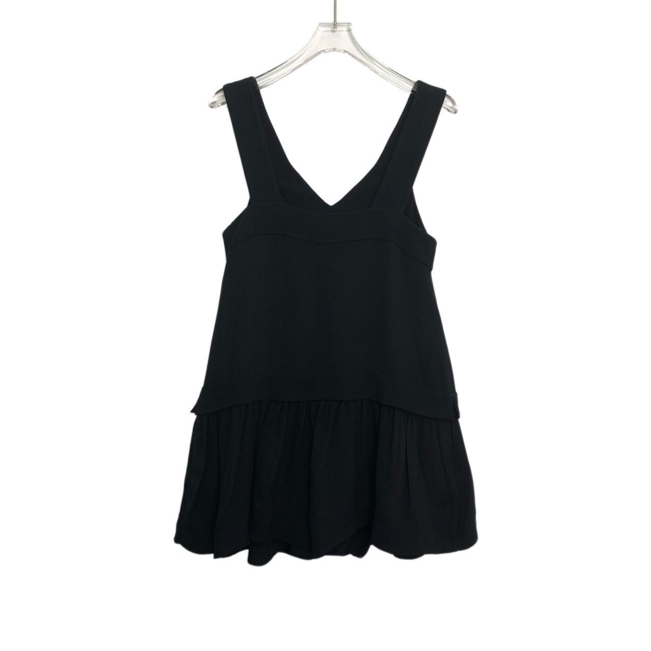 Miu Miu Miu Miu Black Camisole Babydoll Dress K26WX Size XS / US 0-2 / IT 36-38 - 2 Thumbnail