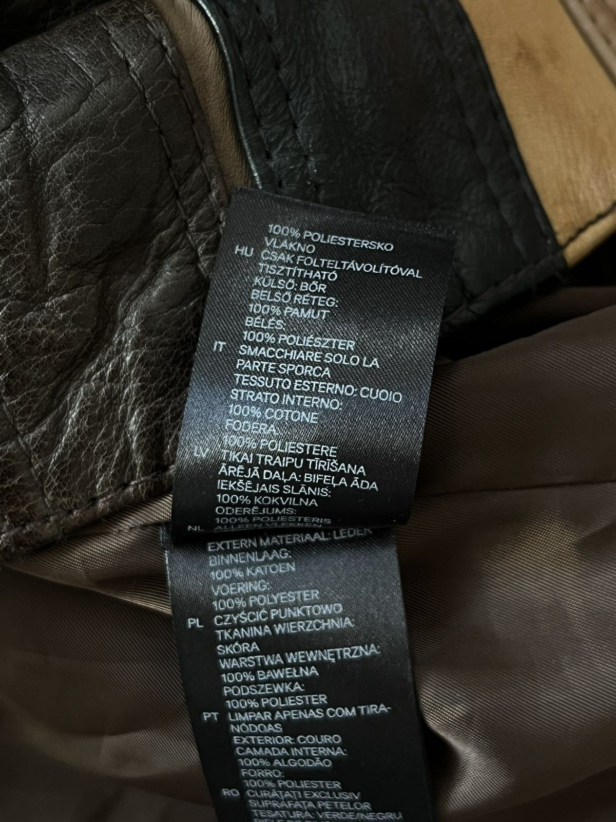 Maison Margiela Maison Martin Margiela X H&M Belt Leather Jacket Size US S / EU 44-46 / 1 - 10 Thumbnail