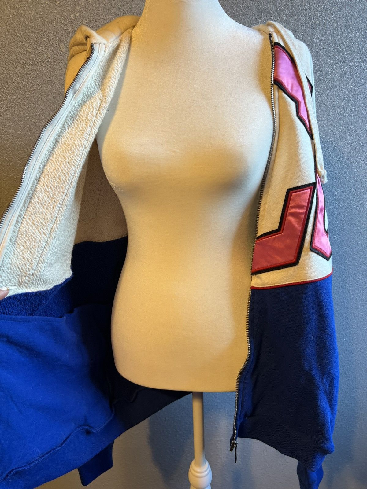 Gucci Gucci Game Logo Felted Cotton Jersey Zip Hoodie. Size US L / EU 52-54 / 3 - 6 Thumbnail