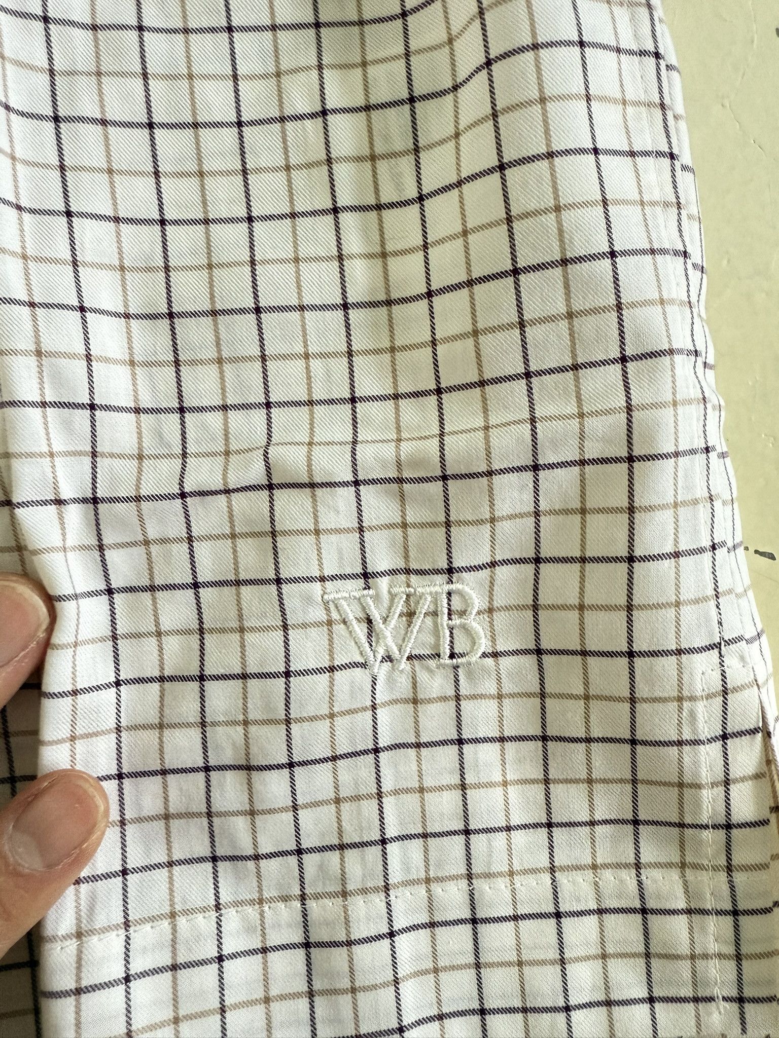 Wales Bonner Plaid Half Zip Shirt Size US M / EU 48-50 / 2 - 4 Thumbnail