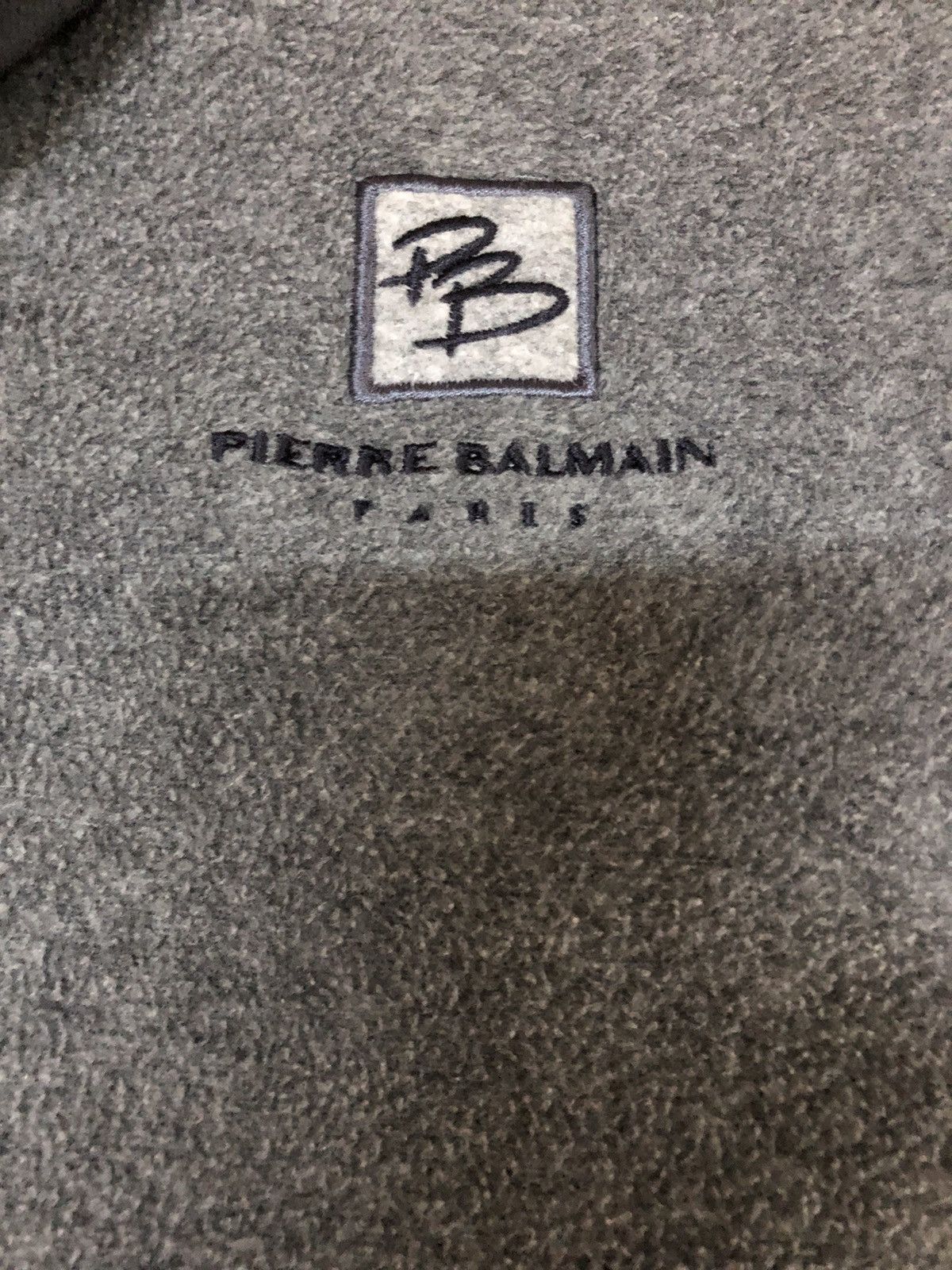 Pierre Balmain Pierre Balmain Fleece Button ups Jacket Size US L / EU 52-54 / 3 - 5 Thumbnail