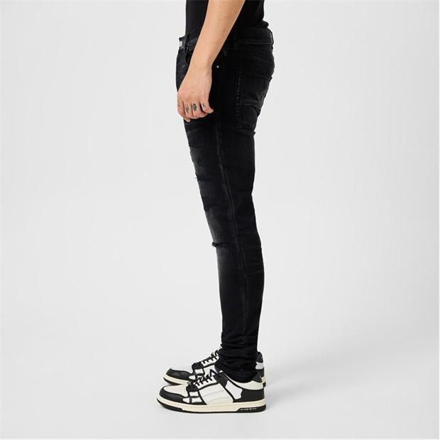 Amiri AMIRI Snake Skinny Jeans Size US 36 / EU 52 - 3 Thumbnail