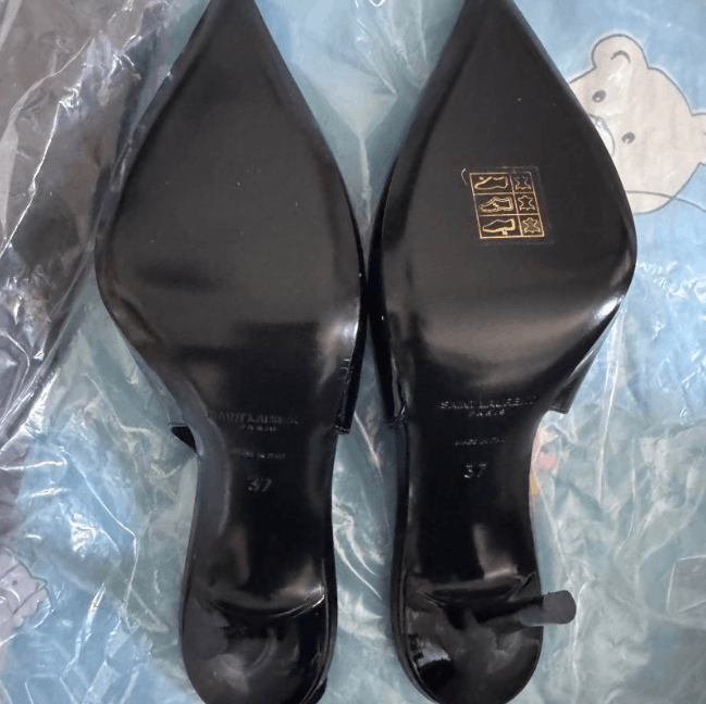 Saint Laurent Paris YSL Stiletto Heels Size US 7 / IT 37 - 4 Thumbnail