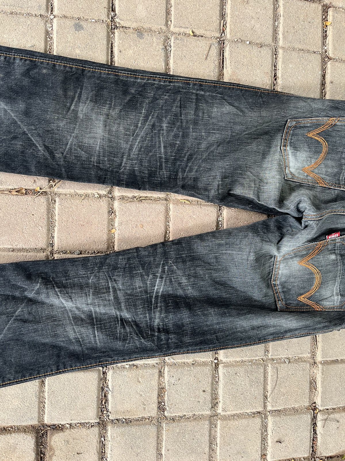 Edwin × If Six Was Nine × Japanese Brand Edwin Bluetrip Blackwash Denim Size US 30 / EU 46 - 14 Thumbnail