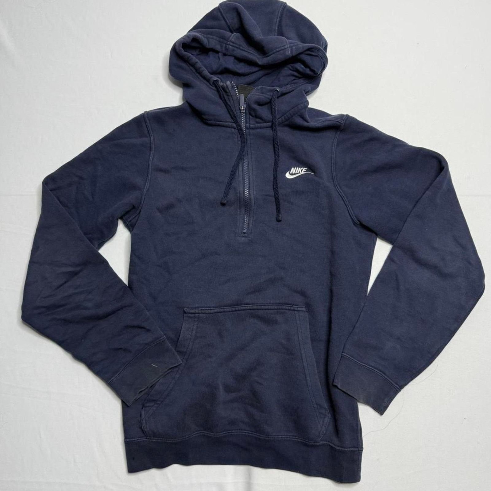 Nike Nike Navy Blue Hoodie Size XS Size US XS / EU 42 / 0 - 1 Thumbnail