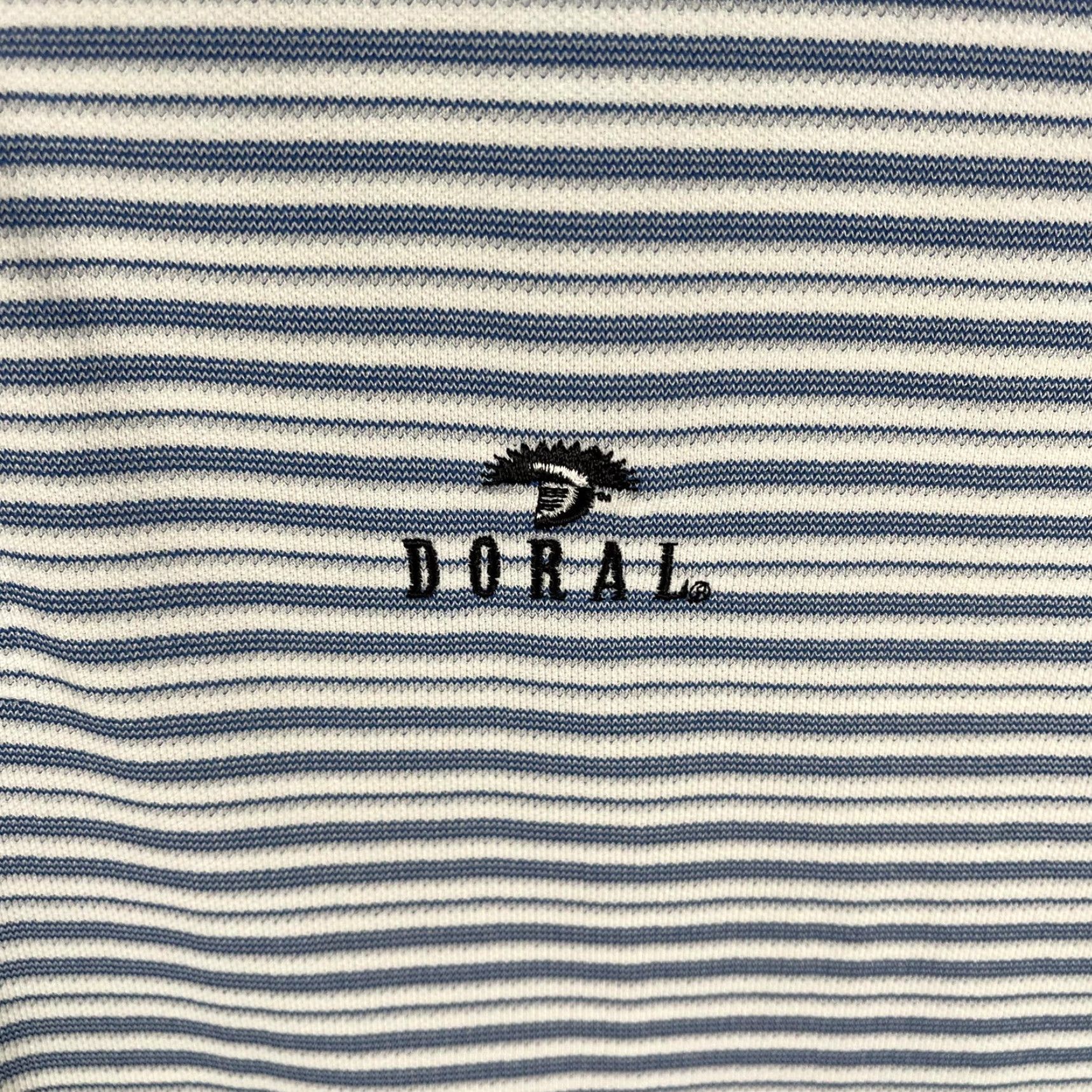 Nike Nike Dri-FIT Doral Polo Shirt Mens 2XL Blue White Striped Short Sleeve Golf Shirt Size US XXL / EU 58 / 5 - 4 Thumbnail