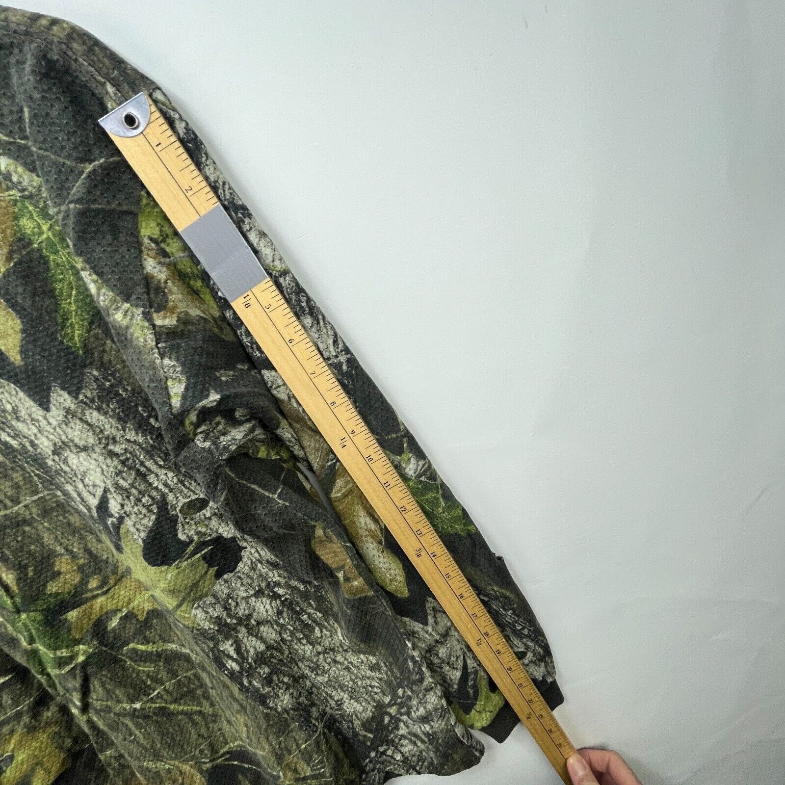 Vintage Vintage 90s Real Tree Camo Long Sleeve Cotton Mesh Large Size US L / EU 52-54 / 3 - 12 Thumbnail