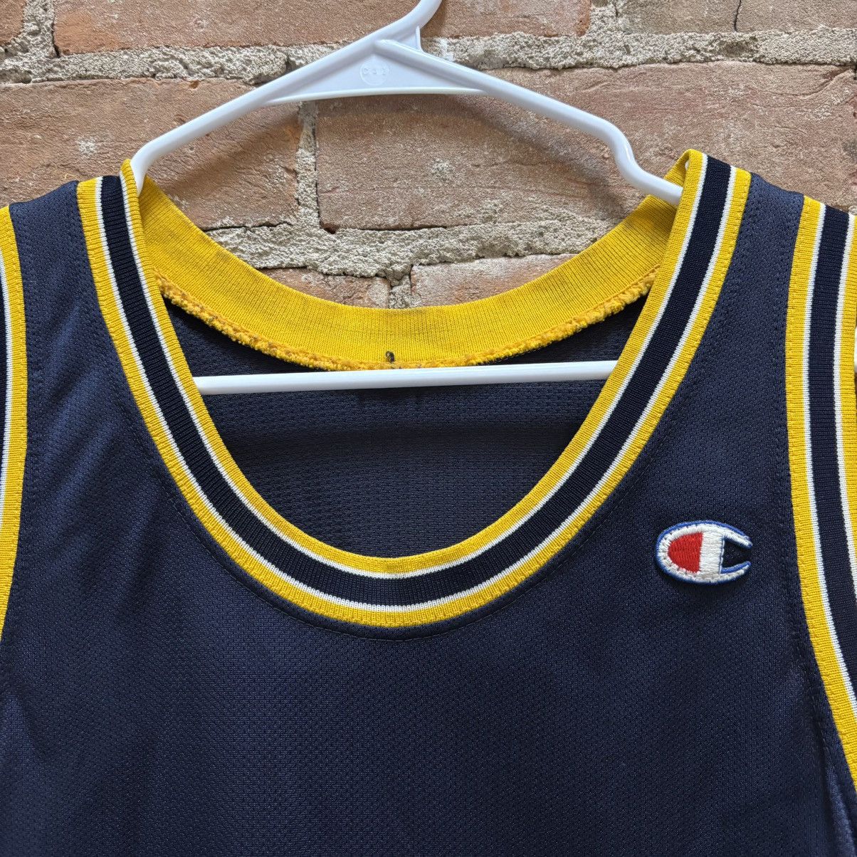 Champion × Vintage Vintage 90s Jalen Rose University of Michigan jersey Size US M / EU 48-50 / 2 - 4 Thumbnail
