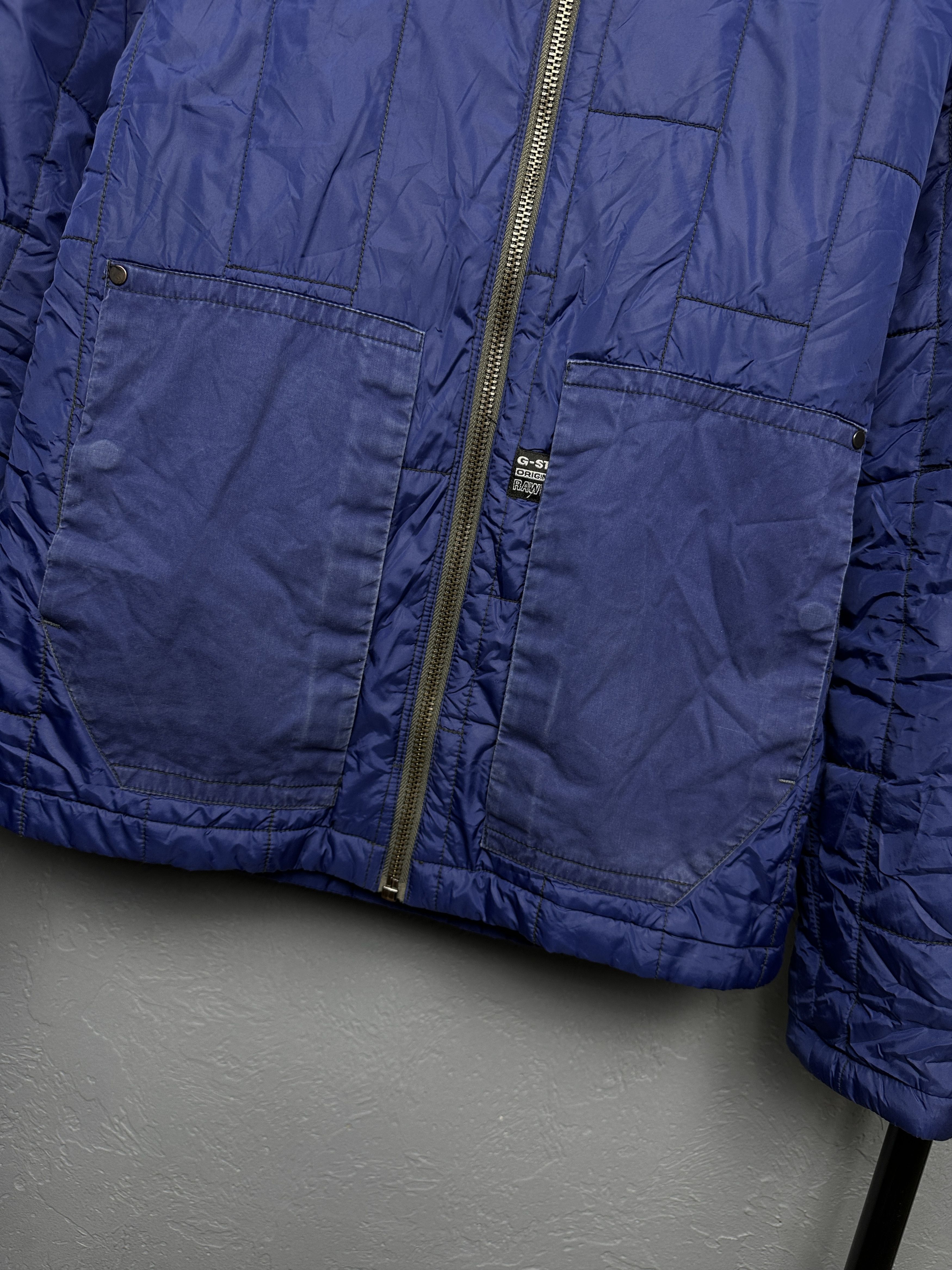 G Star Raw Mens Nylon Stone Jet Overshirt Jacket