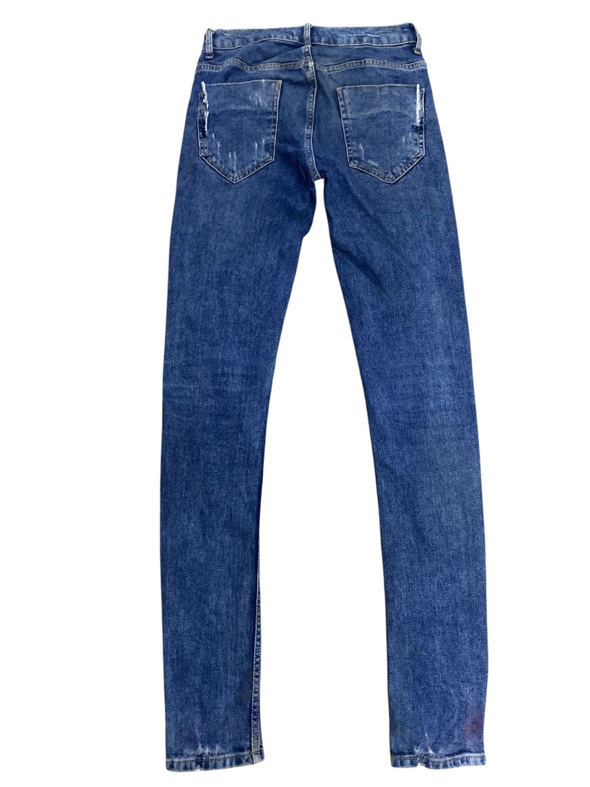Zara Rare Zara Man Skinny Distressed Denim Size US 30 / EU 46 - 11 Thumbnail