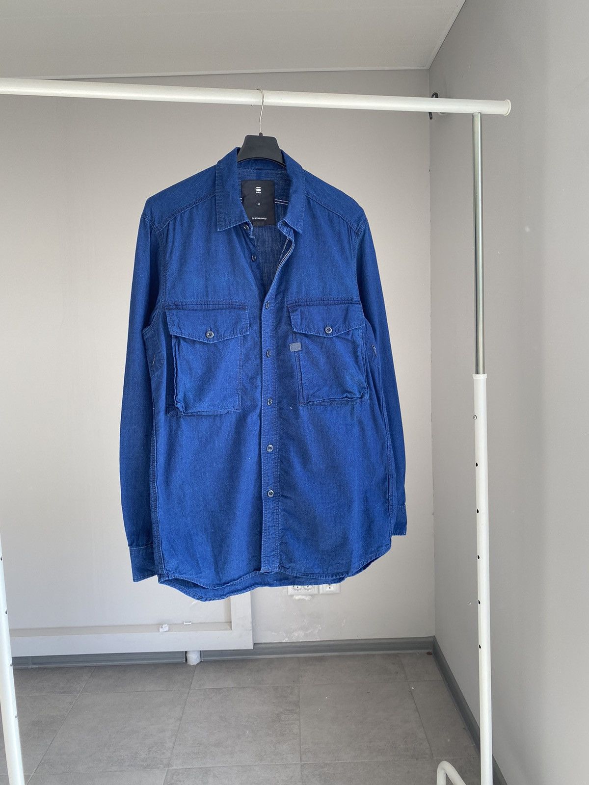 G-Star G star Raw Shirt in Blue Size US L / EU 52-54 / 3 - 3 Thumbnail