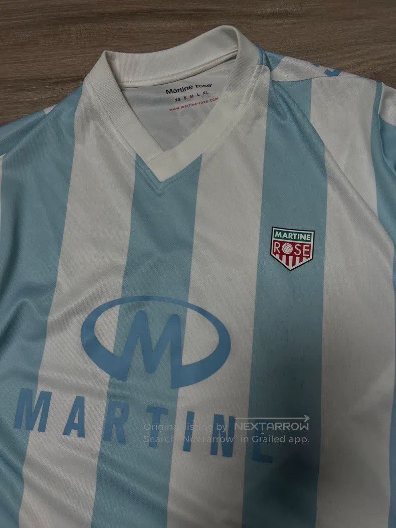 Martine Rose Martine Rose Twisted slanted collar Argentine jersey Size US M / EU 48-50 / 2 - 2 Thumbnail