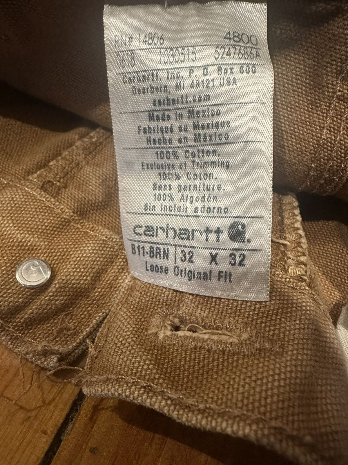Carhartt × Vintage Carhartt Pants Size US 32 / EU 48 - 5 Thumbnail