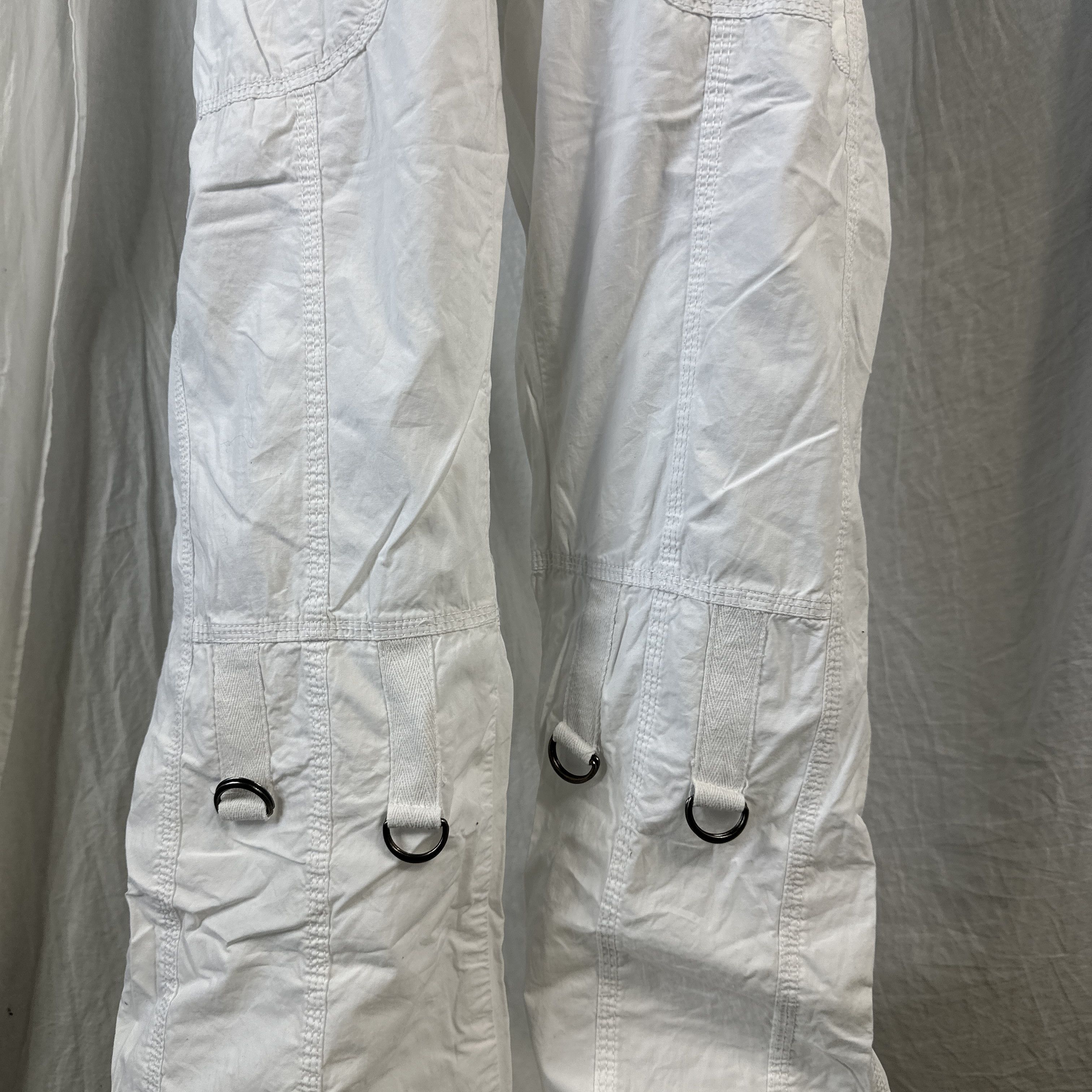 Vintage Vintage Streetwear 00s Cargo Wide Leg Casual Pants Size 28" / US 6 / IT 42 - 6 Thumbnail
