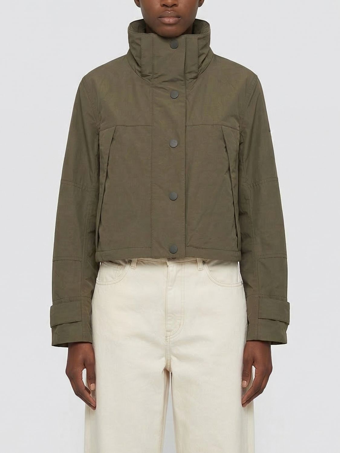 Burberry Burberry Jacket Woman Green Size S / US 4 / IT 40 - 1 Thumbnail