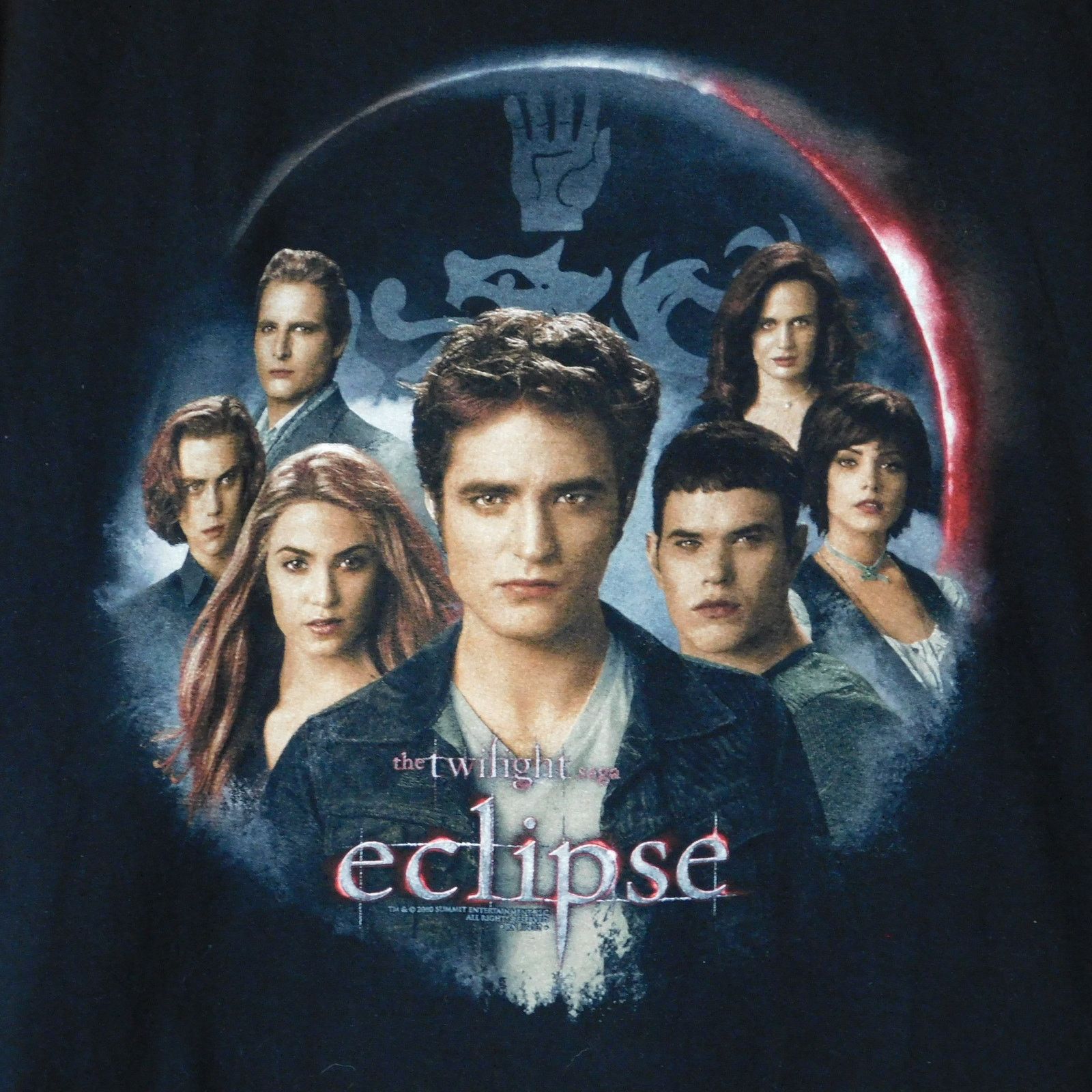 Anvil The Twilight Saga Eclipse Movie Graphic T Shirt Size M Black Size US M / EU 48-50 / 2 - 4 Thumbnail
