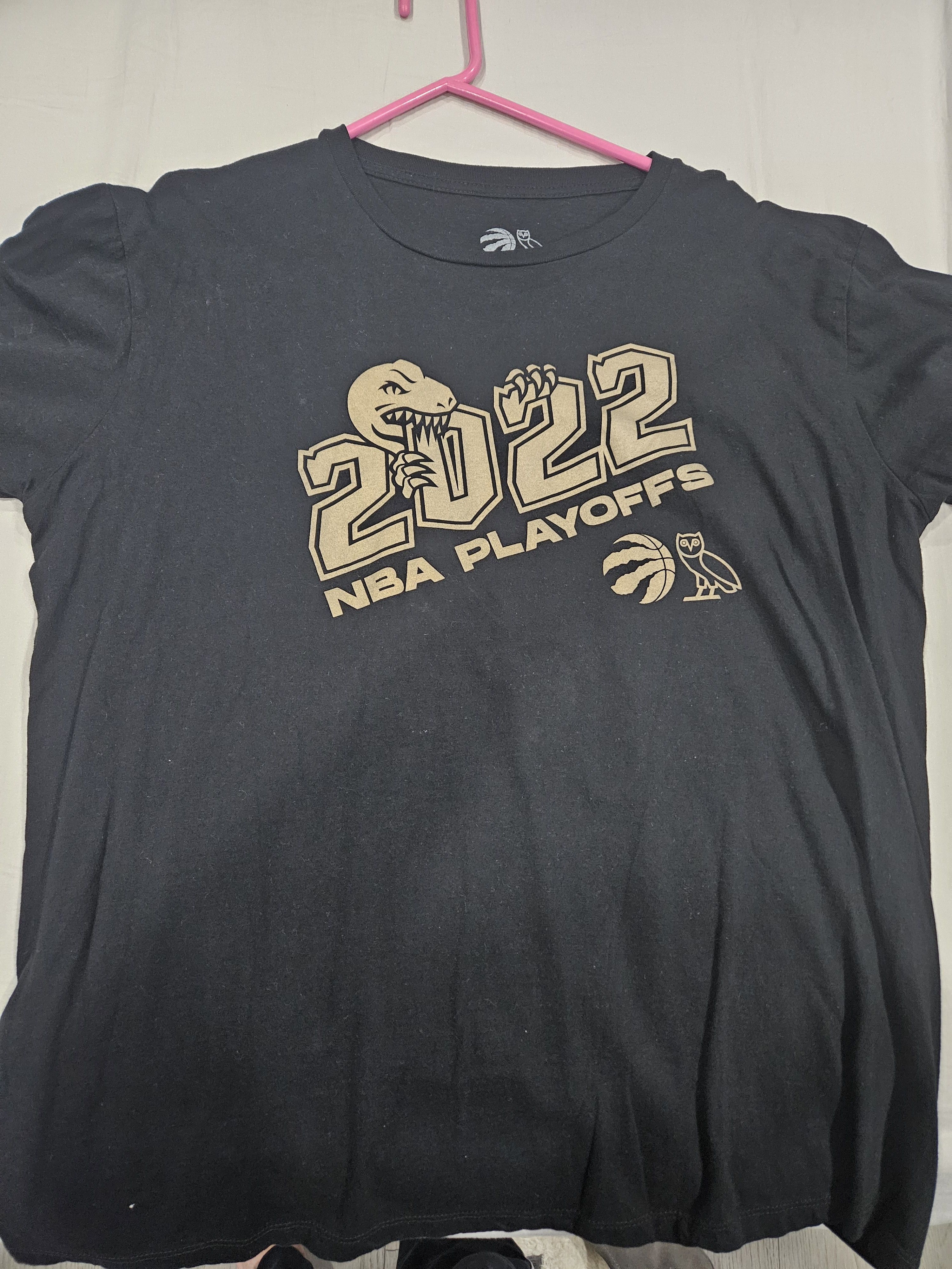 October's Very Own Raptors OVO 2022 Playoff Tee Size US XL / EU 56 / 4 - 1 Thumbnail