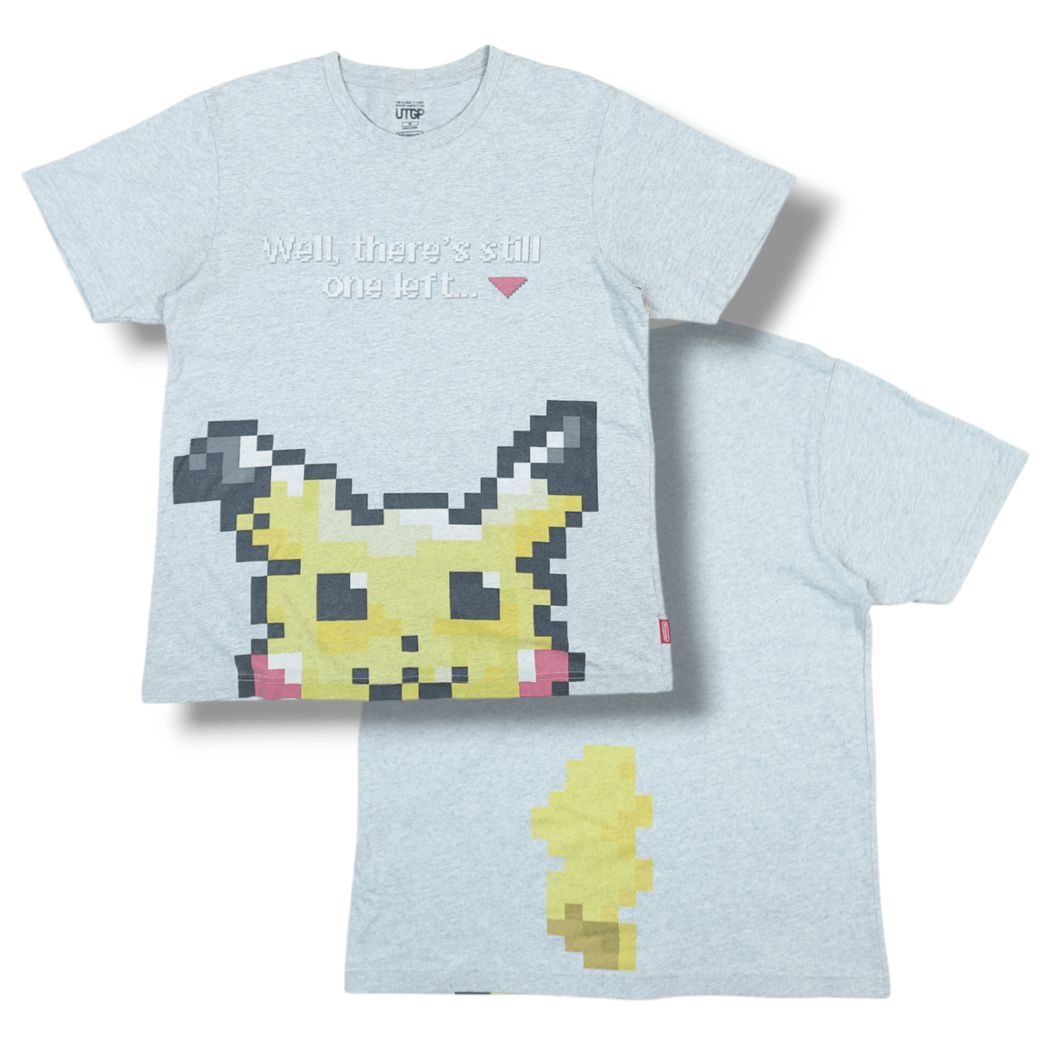 Nintendo × Pokemon × Uniqlo Uniqlo Nintendo Pokemon Pikachu UTGP 2017 Double-Sided TEE Size US M / EU 48-50 / 2 - 1 Thumbnail