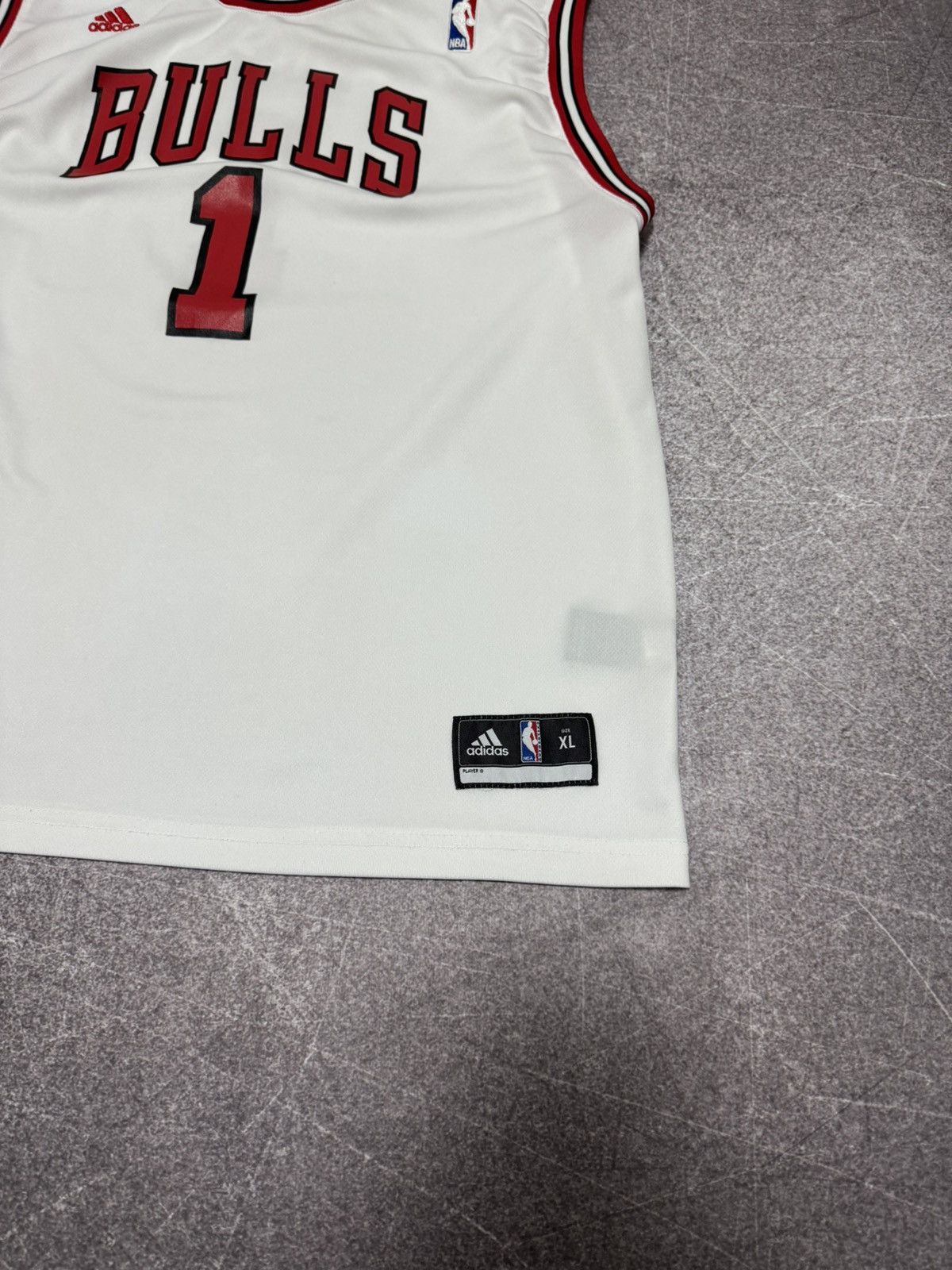 Adidas Adidas ROSE Chicago Bulls Jersey 2012 Size US XL / EU 56 / 4 - 6 Thumbnail