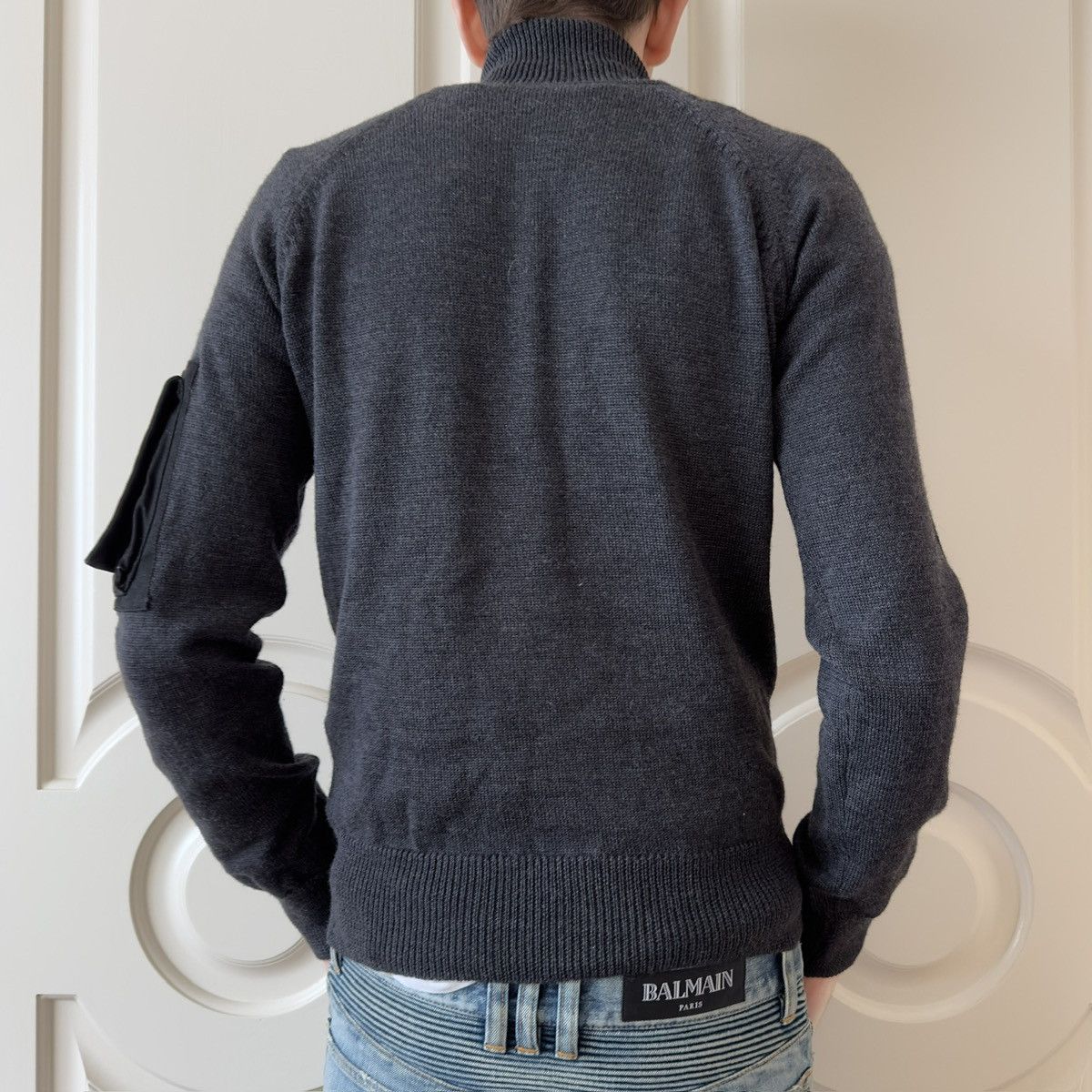 Dsquared2 Dsquared2 F/W 2003 Flap Cargo Wool Turtleneck Sweater Size US M / EU 48-50 / 2 - 5 Thumbnail