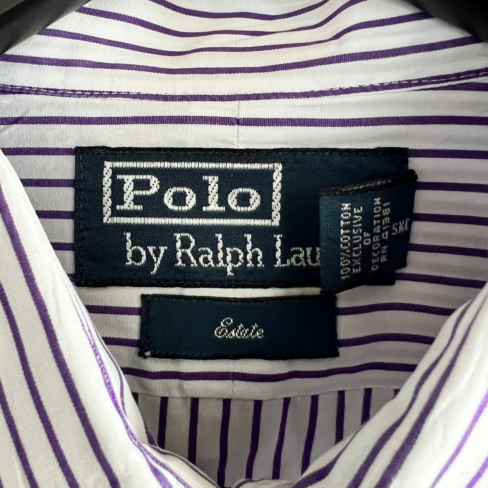 Polo Ralph Lauren Polo Ralph Lauren Men's Stripe Dress Shirt M 16 40/41 23x31 Size US M / EU 48-50 / 2 - 4 Thumbnail