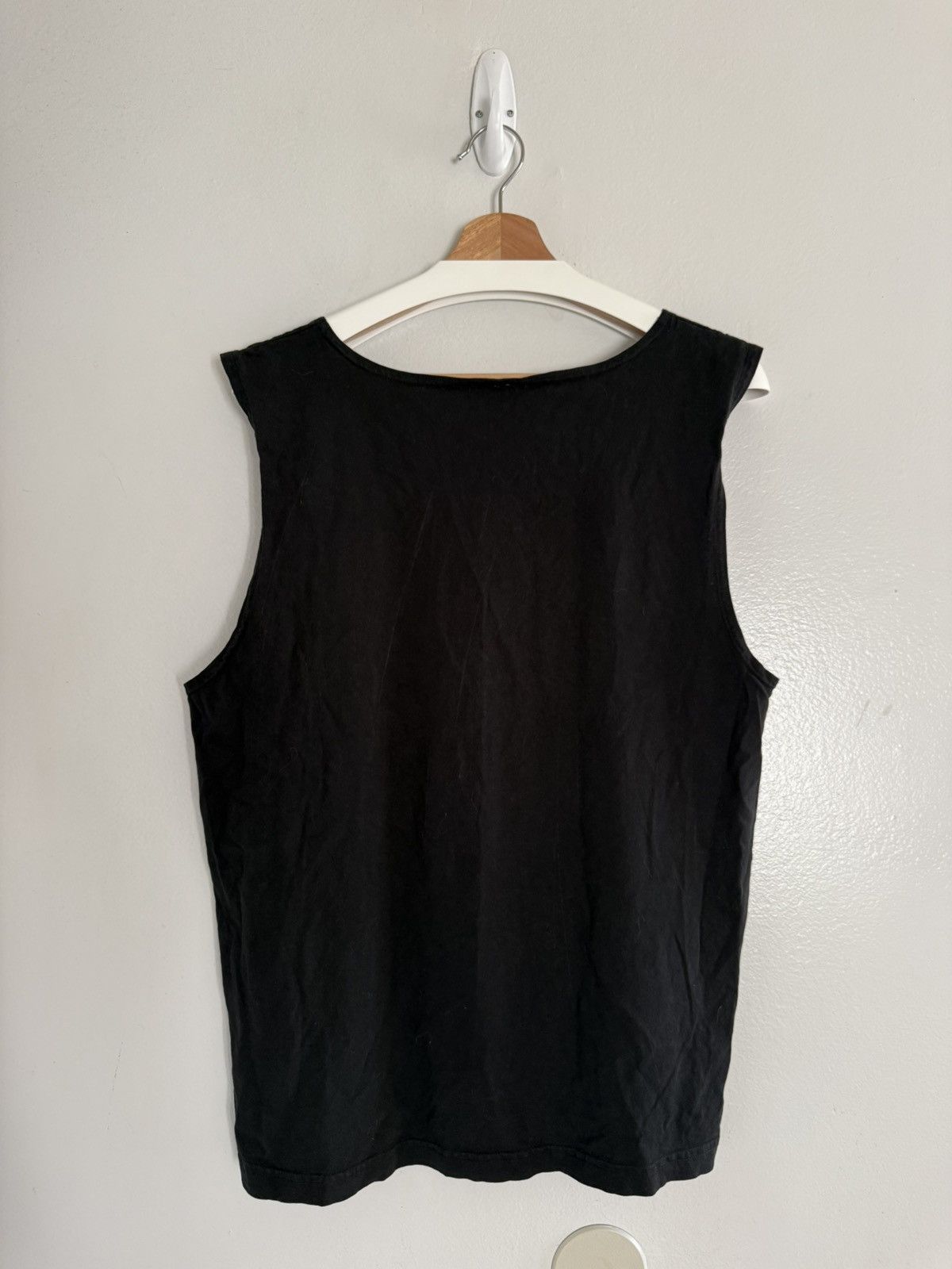 Los Angeles Apparel LA Apparel Stretchy Black Regular Fit Garment Dyed Tank Top Size US S / EU 44-46 / 1 - 6 Thumbnail