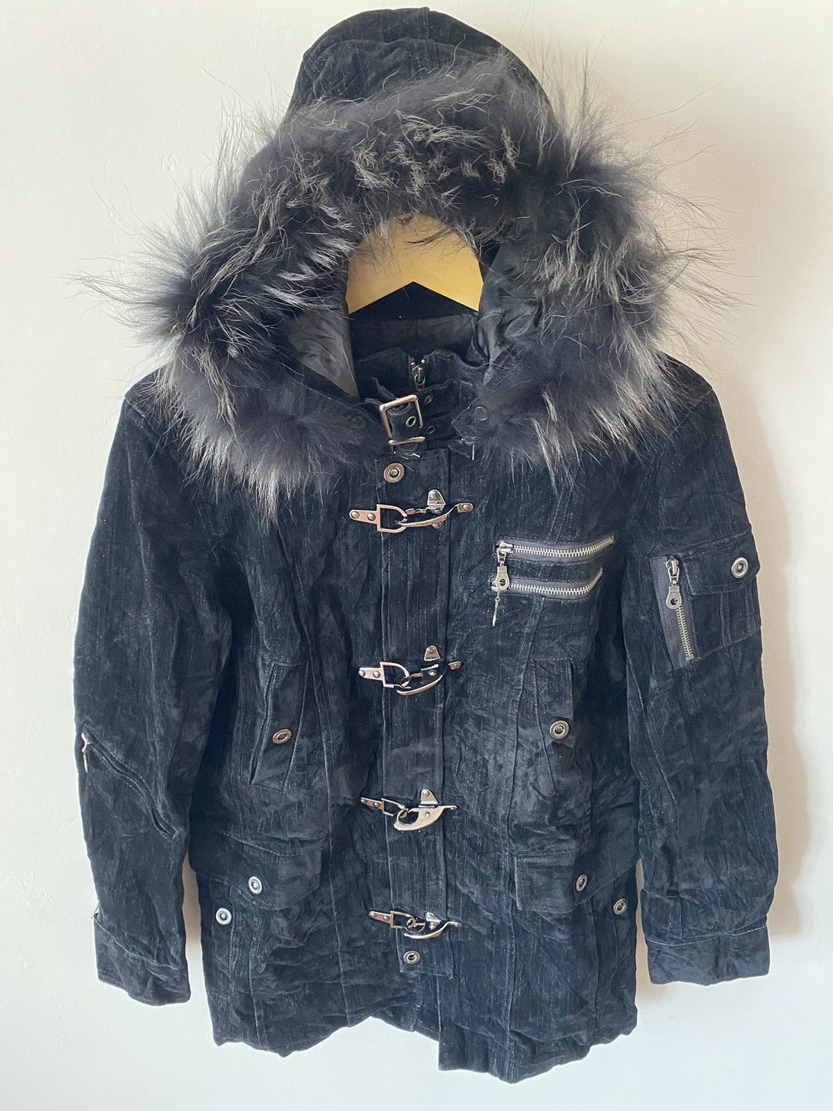 14th Addiction 🔥 Semantic Design LGB Style Faux Fur Jacket Size US M / EU 48-50 / 2 - 2 Thumbnail