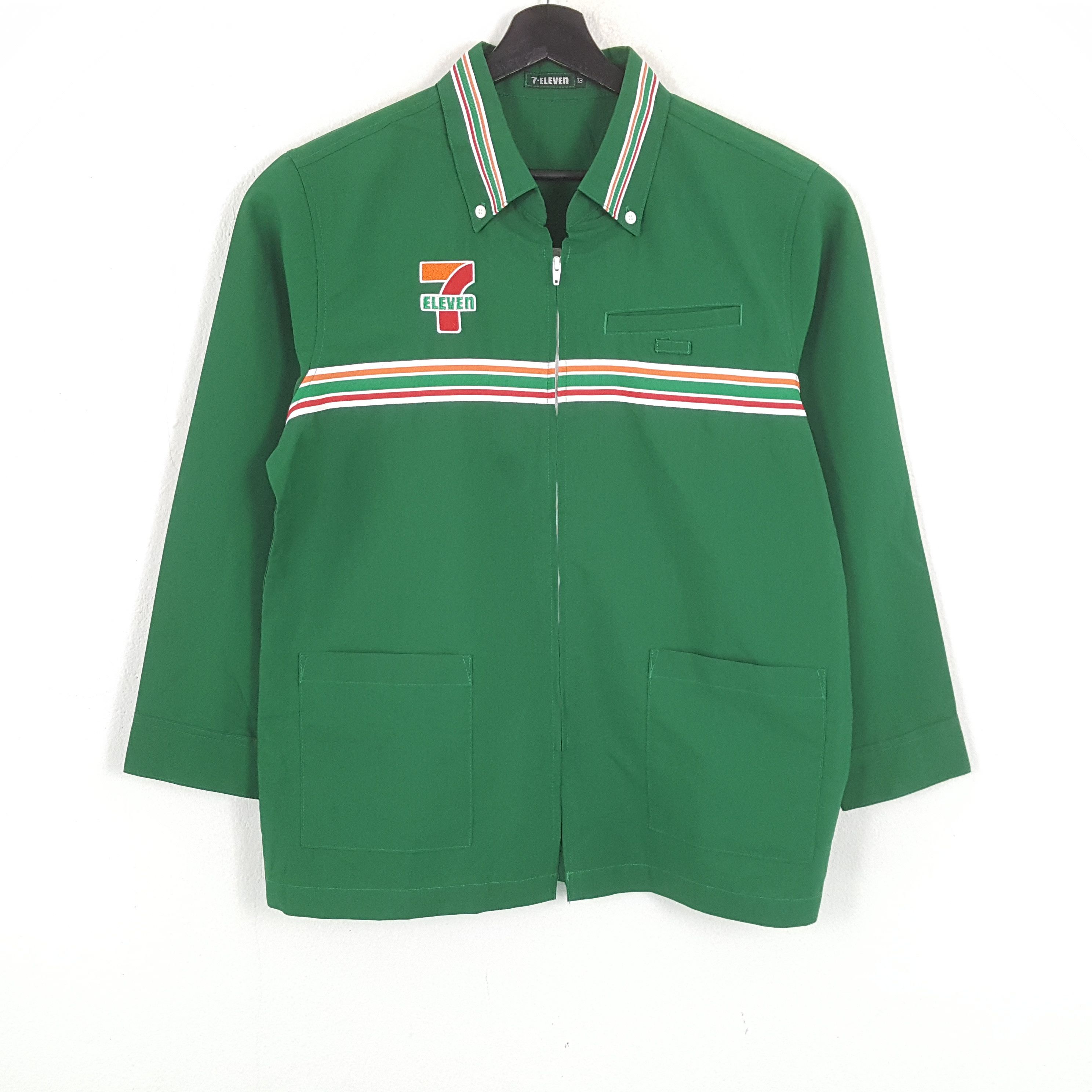 Japanese Brand × Vintage 7 ELEVEn Japanese Workers Uniform Jacket Size US M / EU 48-50 / 2 - 3 Thumbnail