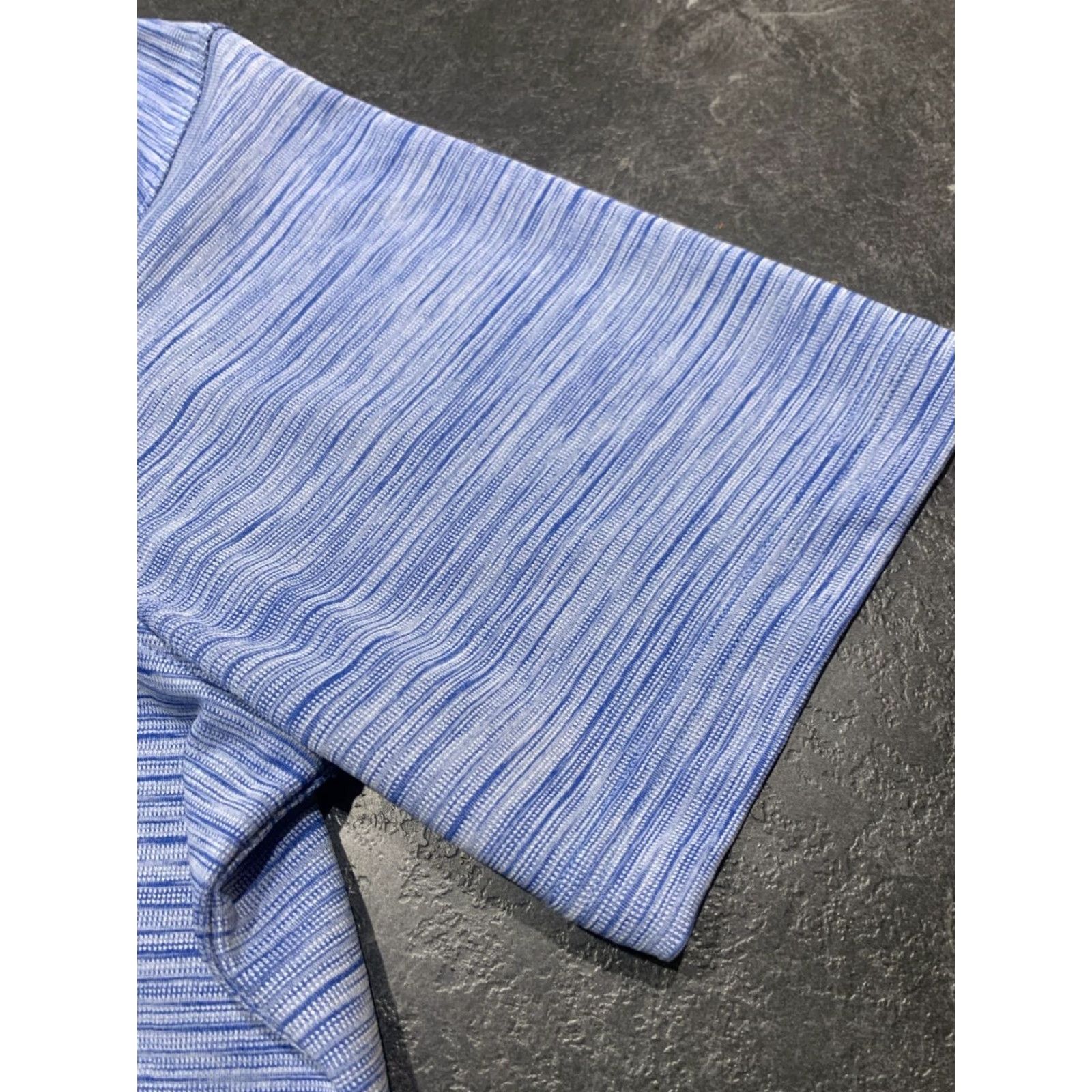 Johnston & Murphy Johnston & Murphy Mens Polo Shirt Large Blue Performance Golf Stretch Activewear Casual Sports Size US L / EU 52-54 / 3 - 2 Thumbnail