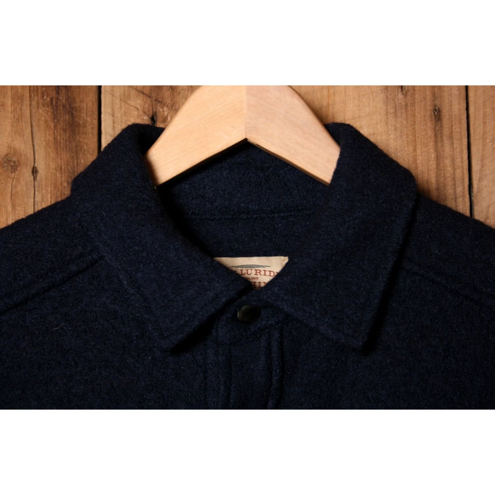 Vintage Telluride Clothing Co. Blue Wool Blend Snap Button Shirt Jacket M Shacket Mens Size US M / EU 48-50 / 2 - 2 Thumbnail